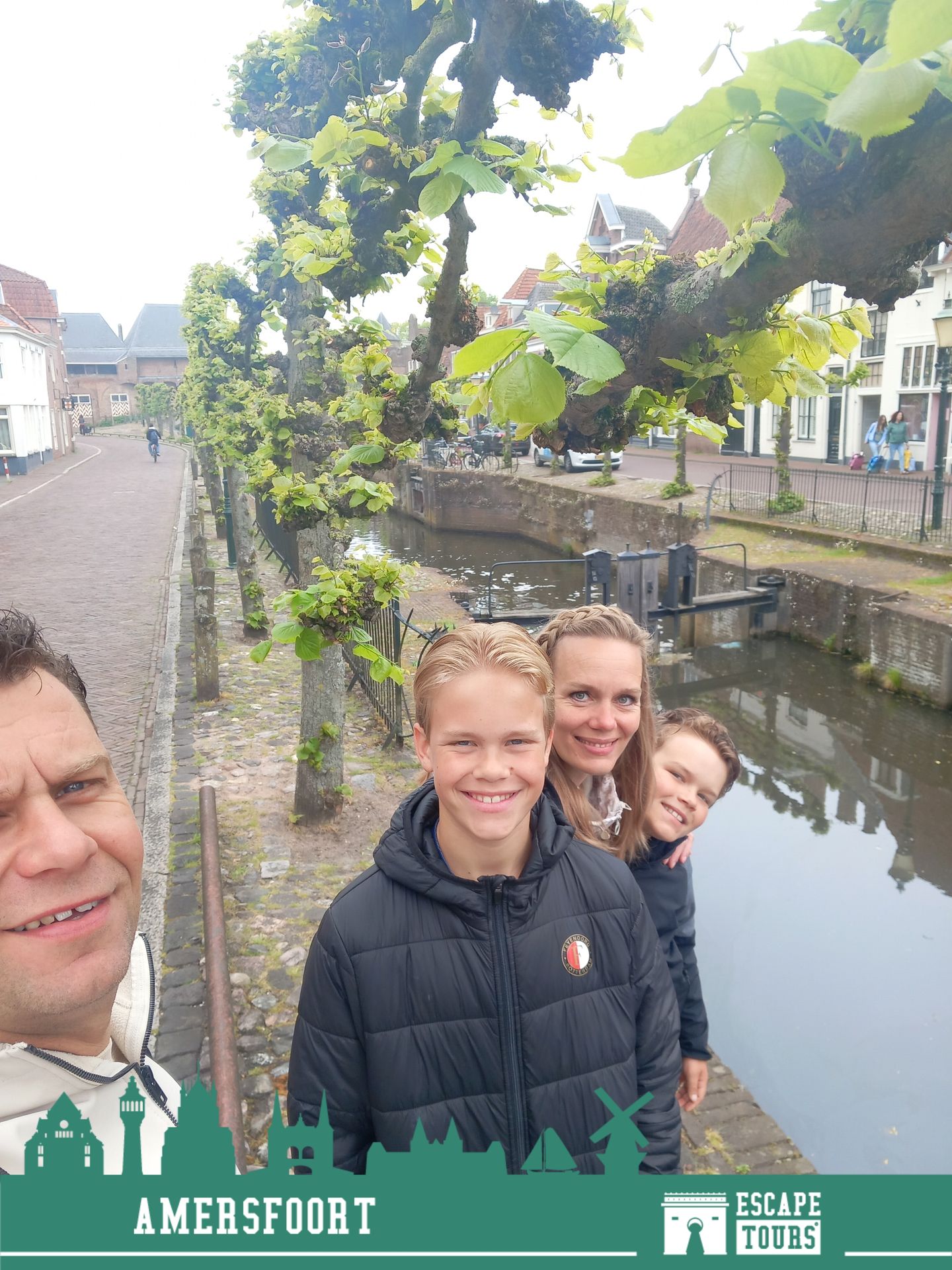 Teamfoto van De van Lagentjes