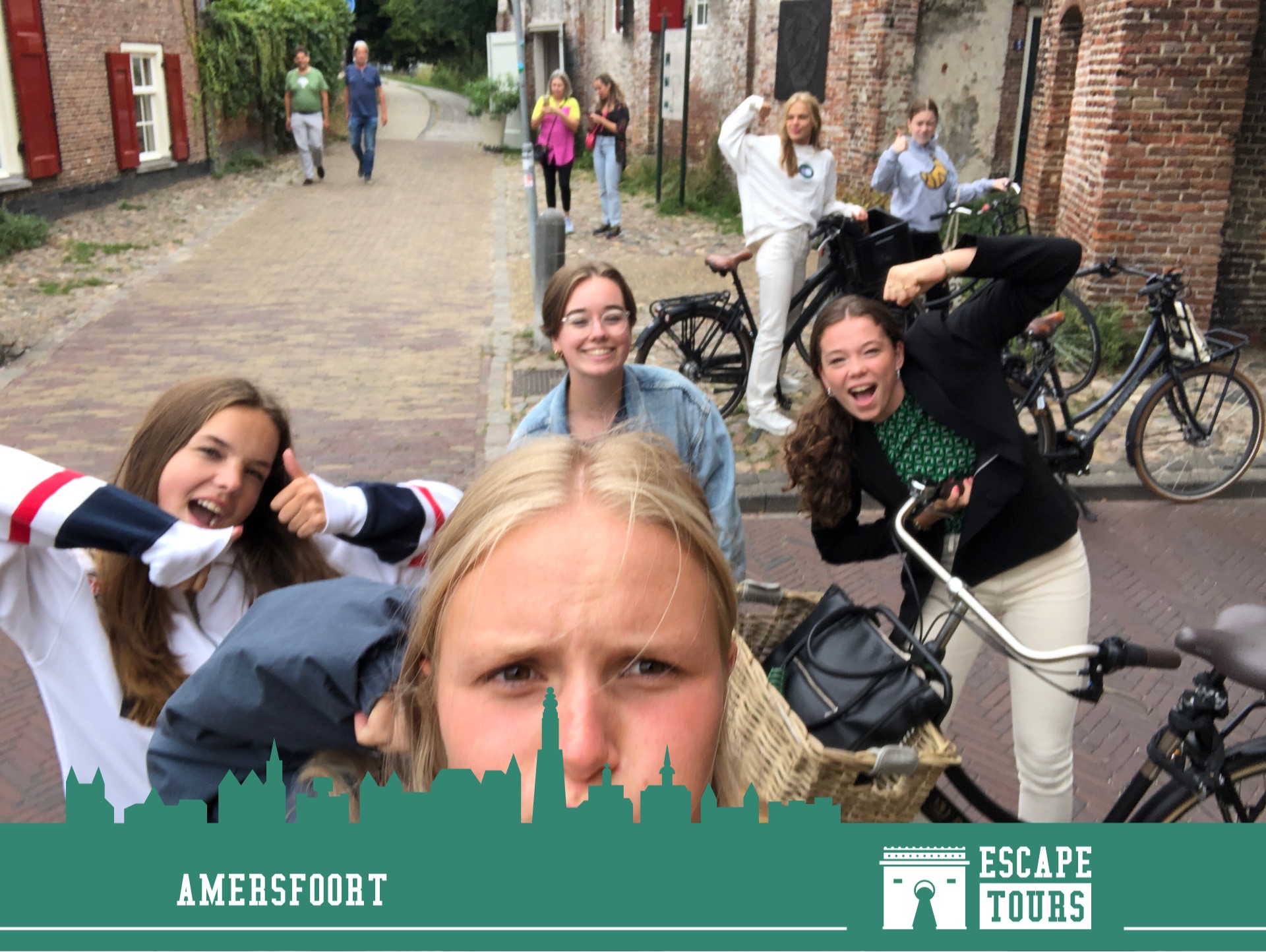 Teamfoto van Croissantjes
