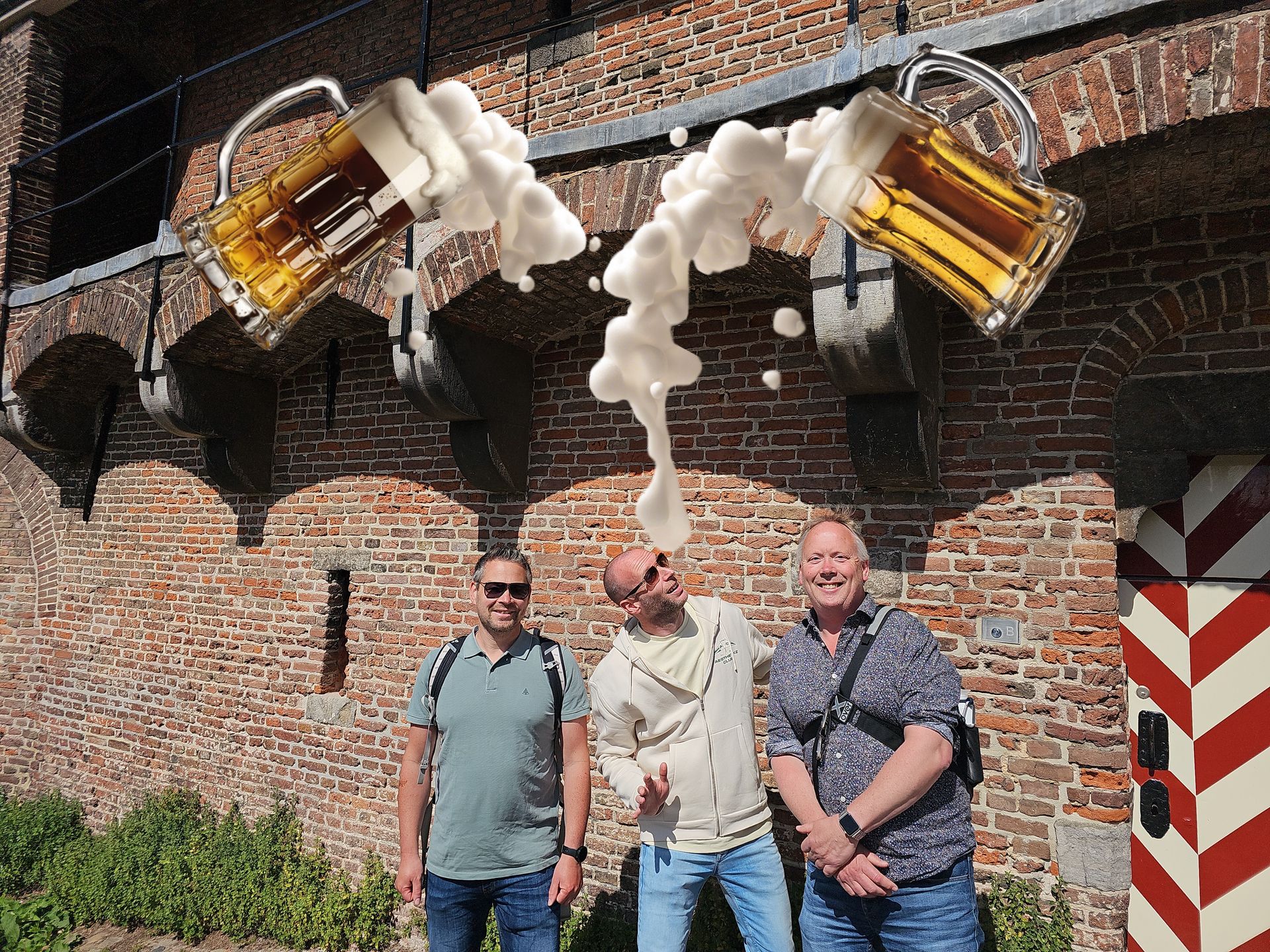 Teamfoto van Team Campusshop