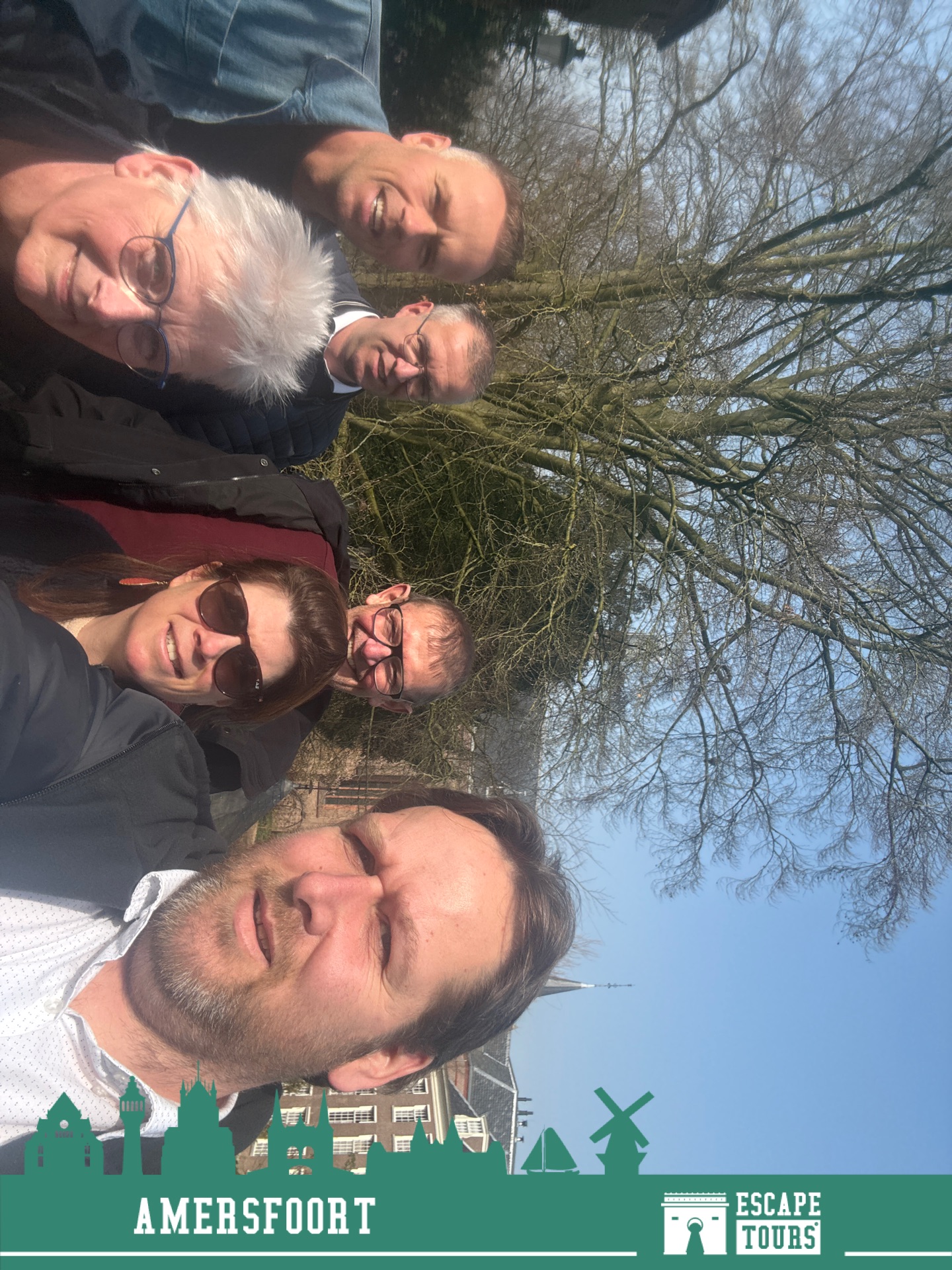Teamfoto van Team B