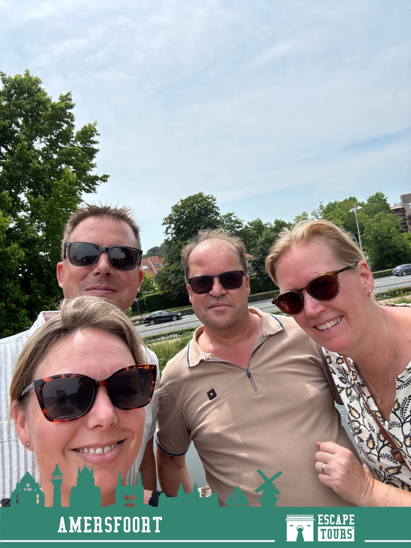Teamfoto van Team hittegolf