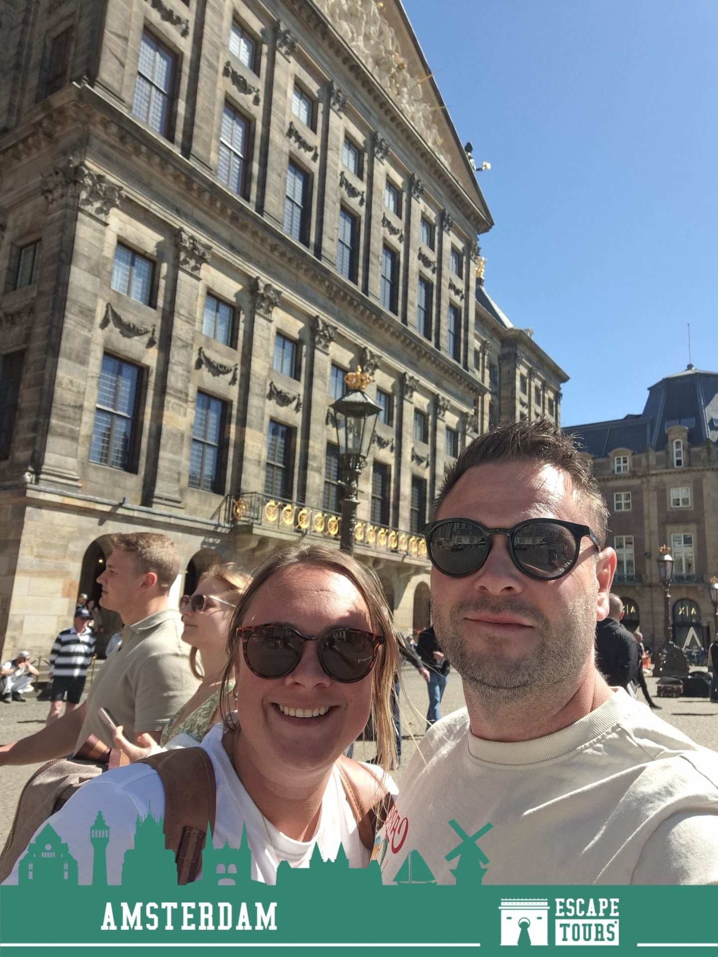 Teamfoto van Team Manden