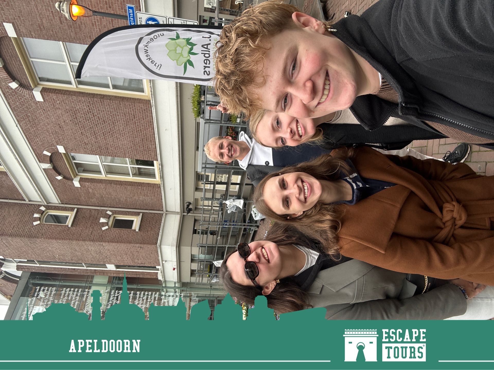 Teamfoto van Nieuw bestuur