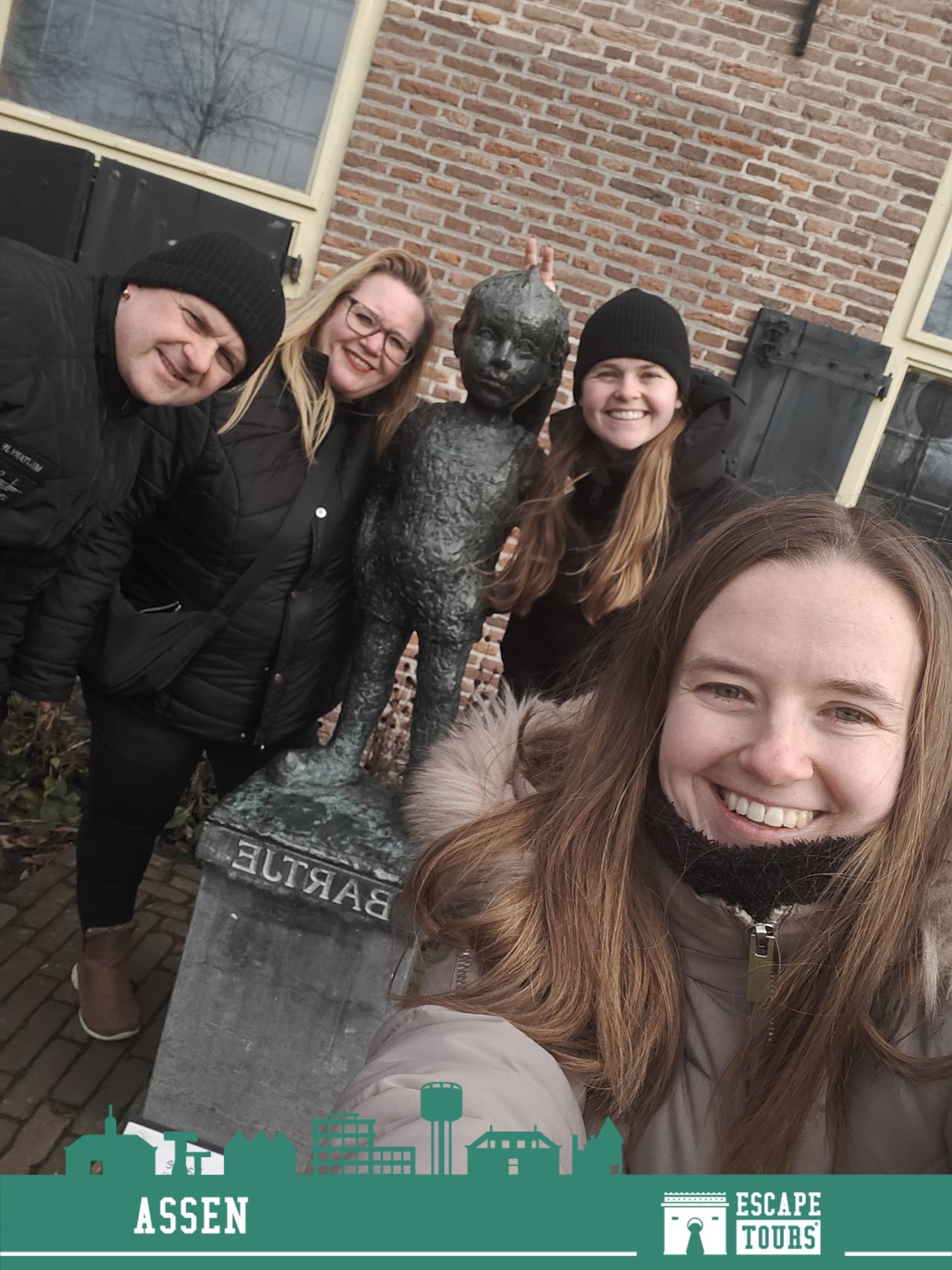 Teamfoto van De Oomensjes