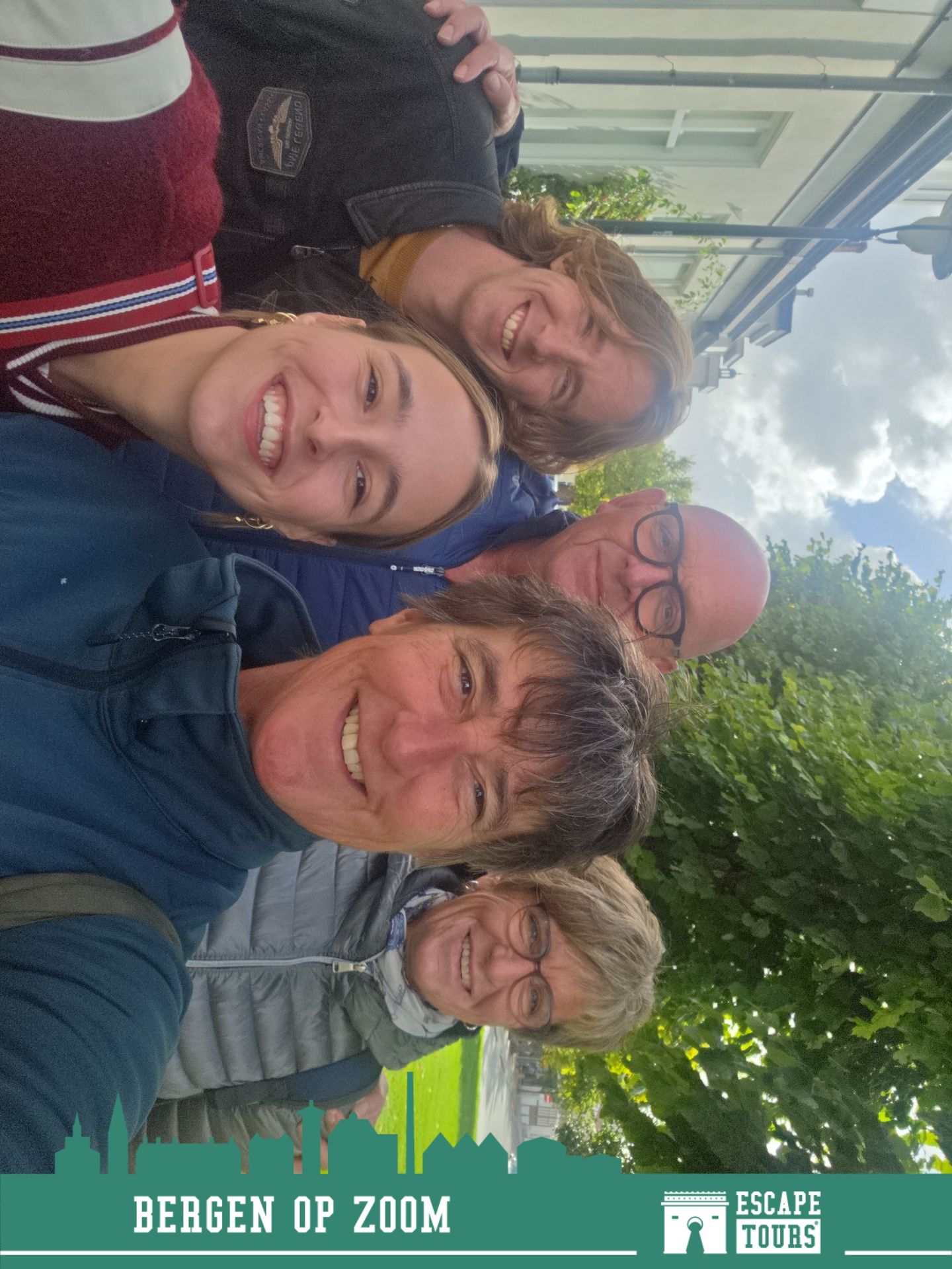 Teamfoto van Zeeuws kwintet