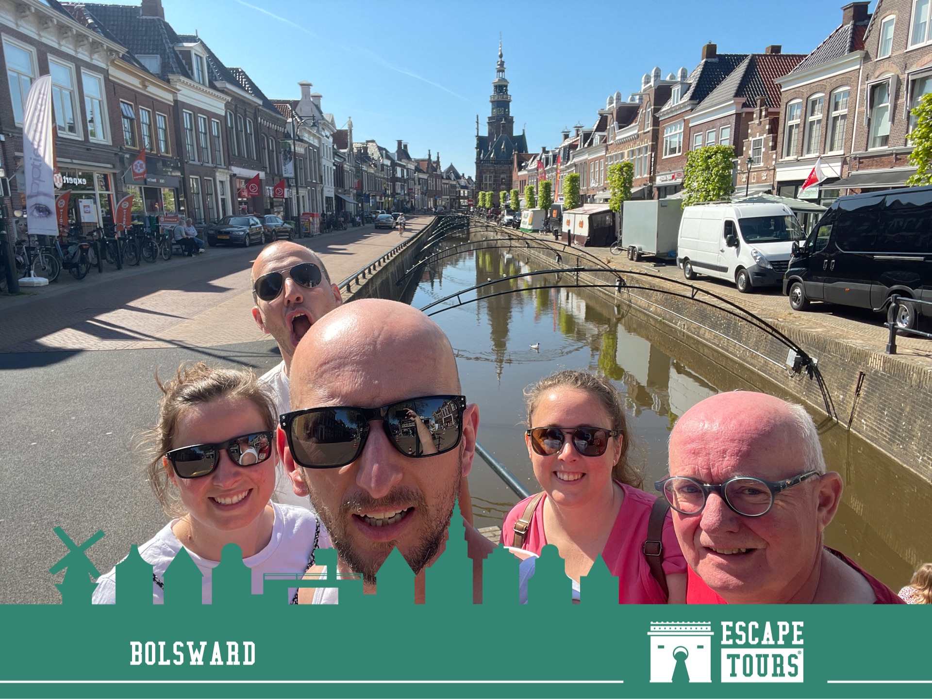 Teamfoto van Kale koppen niet te stoppen!
