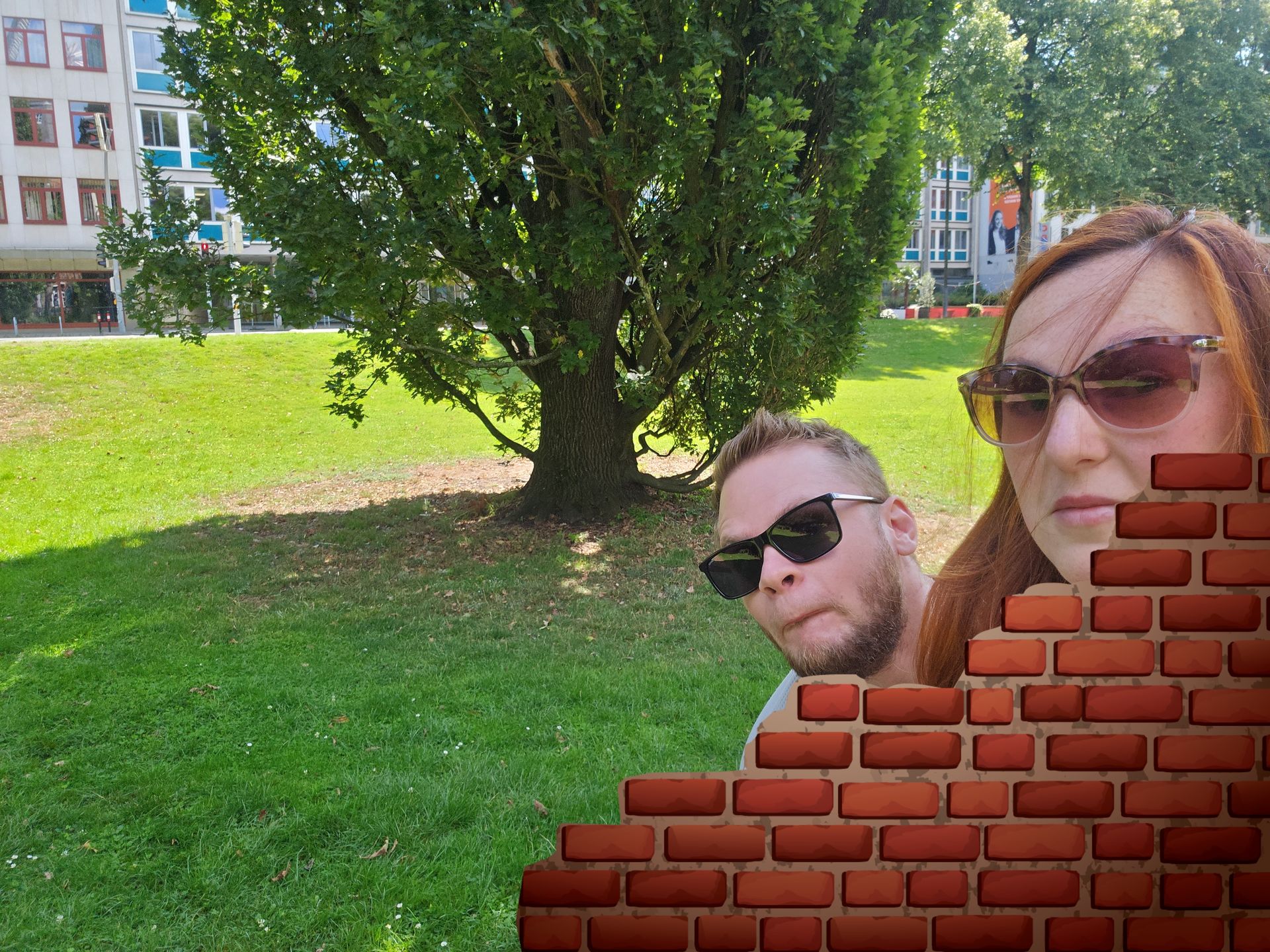 Teamfoto van the riddlers