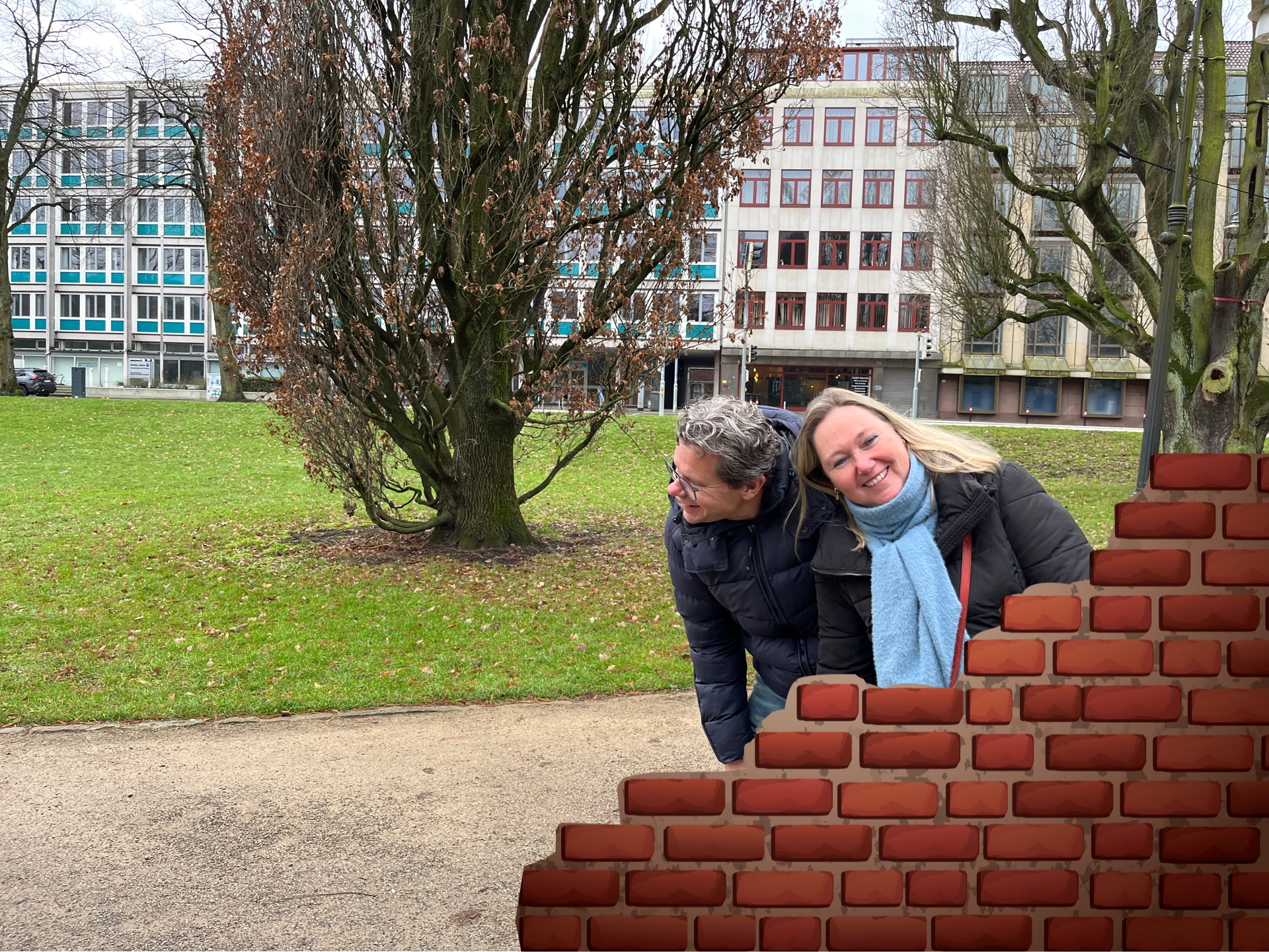 Teamfoto van Huize Schaepers