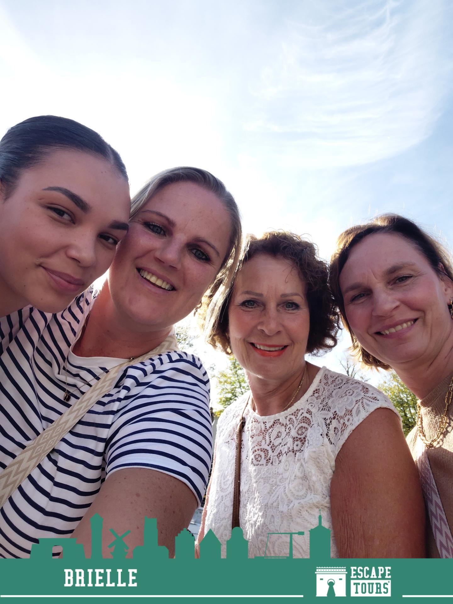 Teamfoto van Girls trip