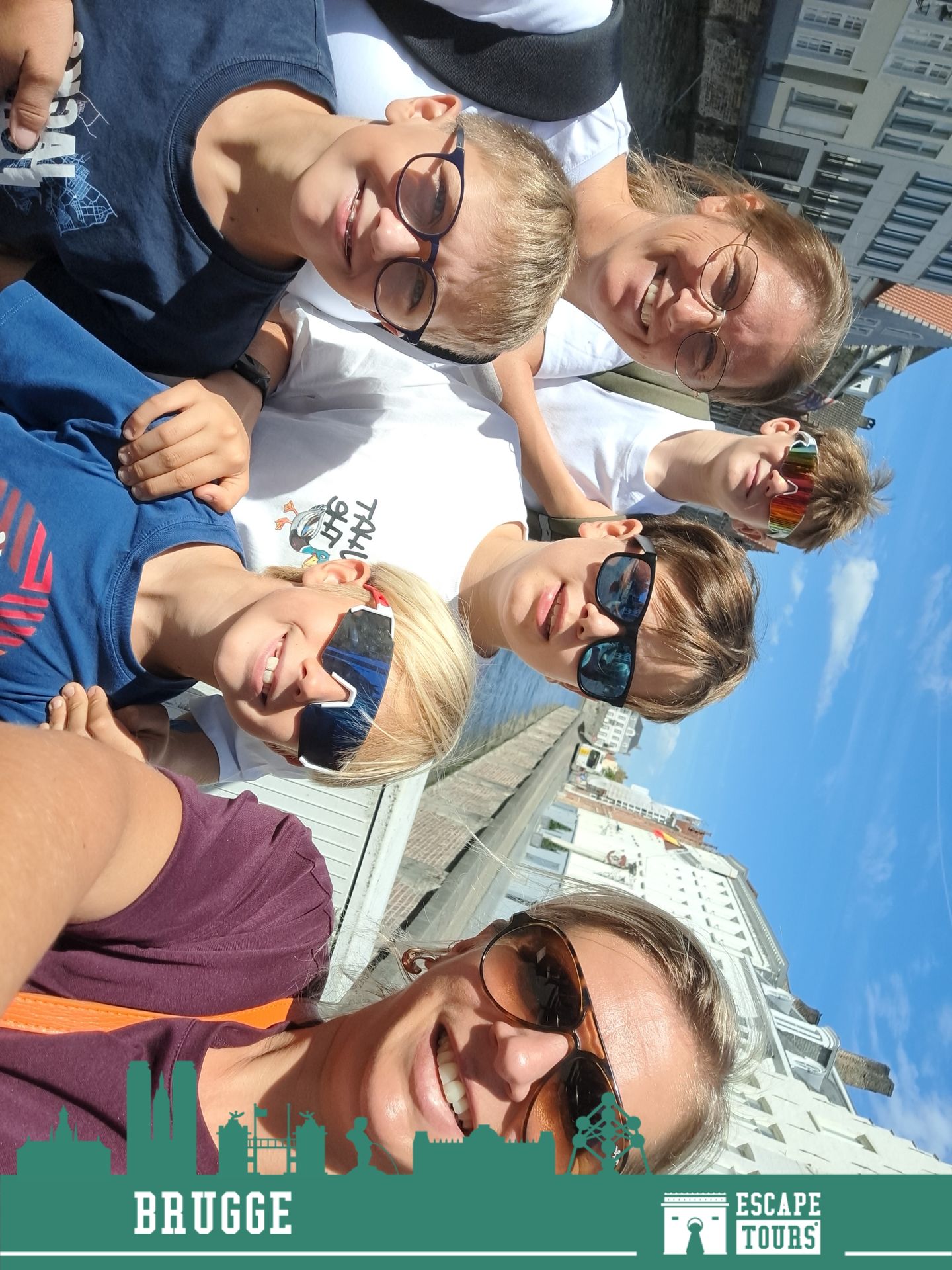 Teamfoto van de moeyaertjes