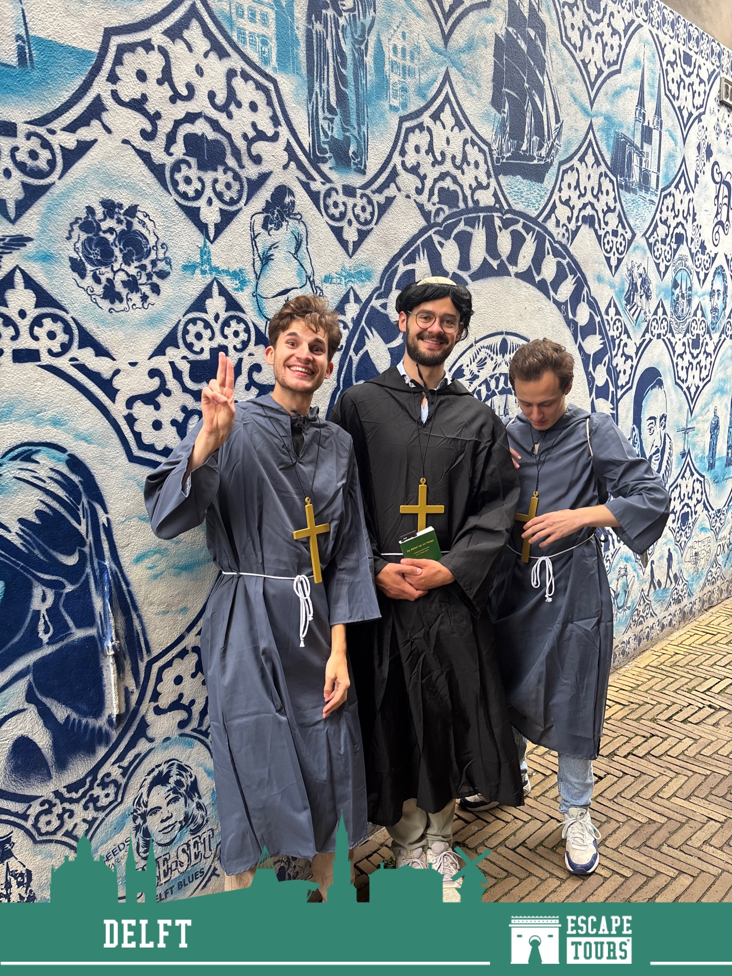 Teamfoto van Broeder jasper en de cucks