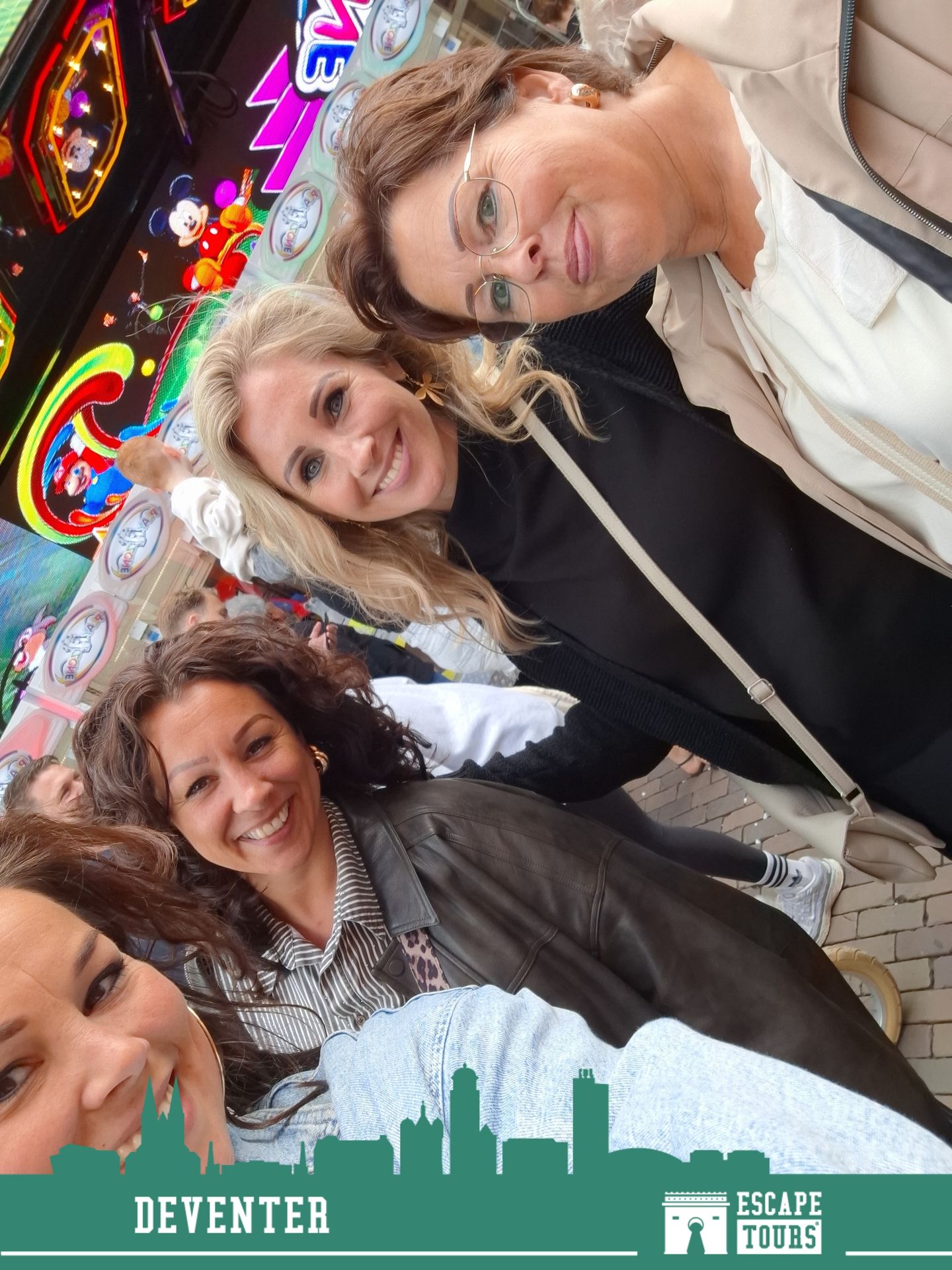 Teamfoto van Golden girls