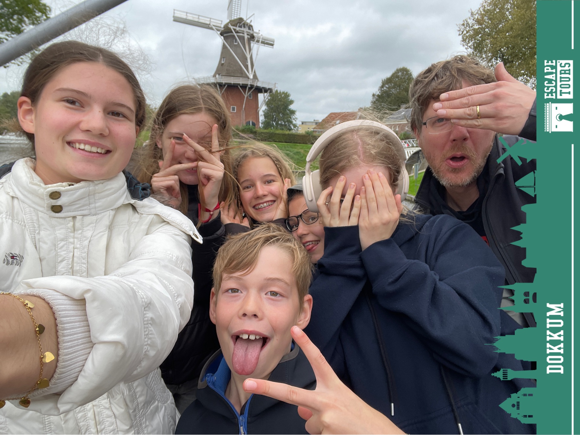 Teamfoto van De jongeren