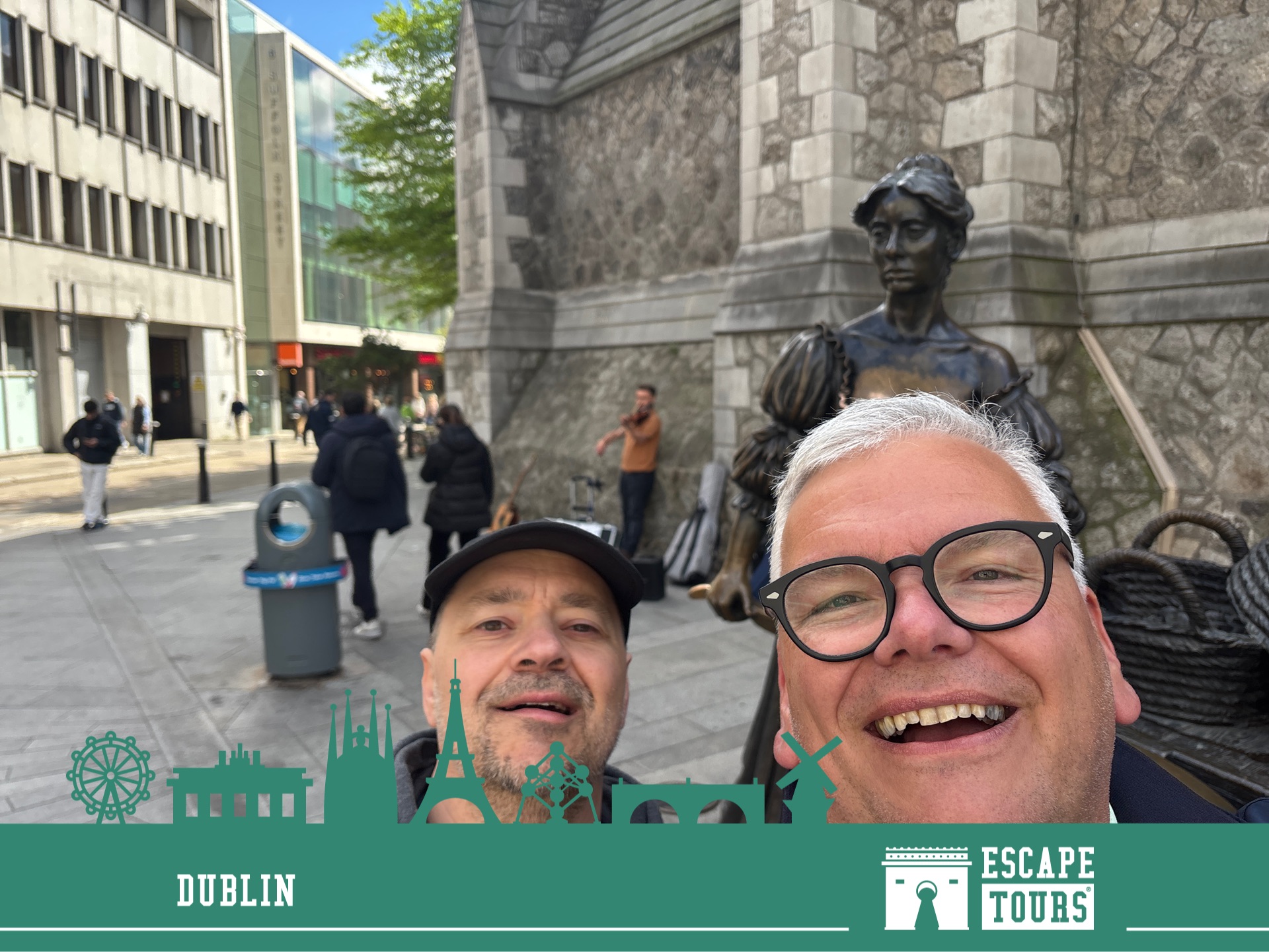 Teamfoto van De Dublinners