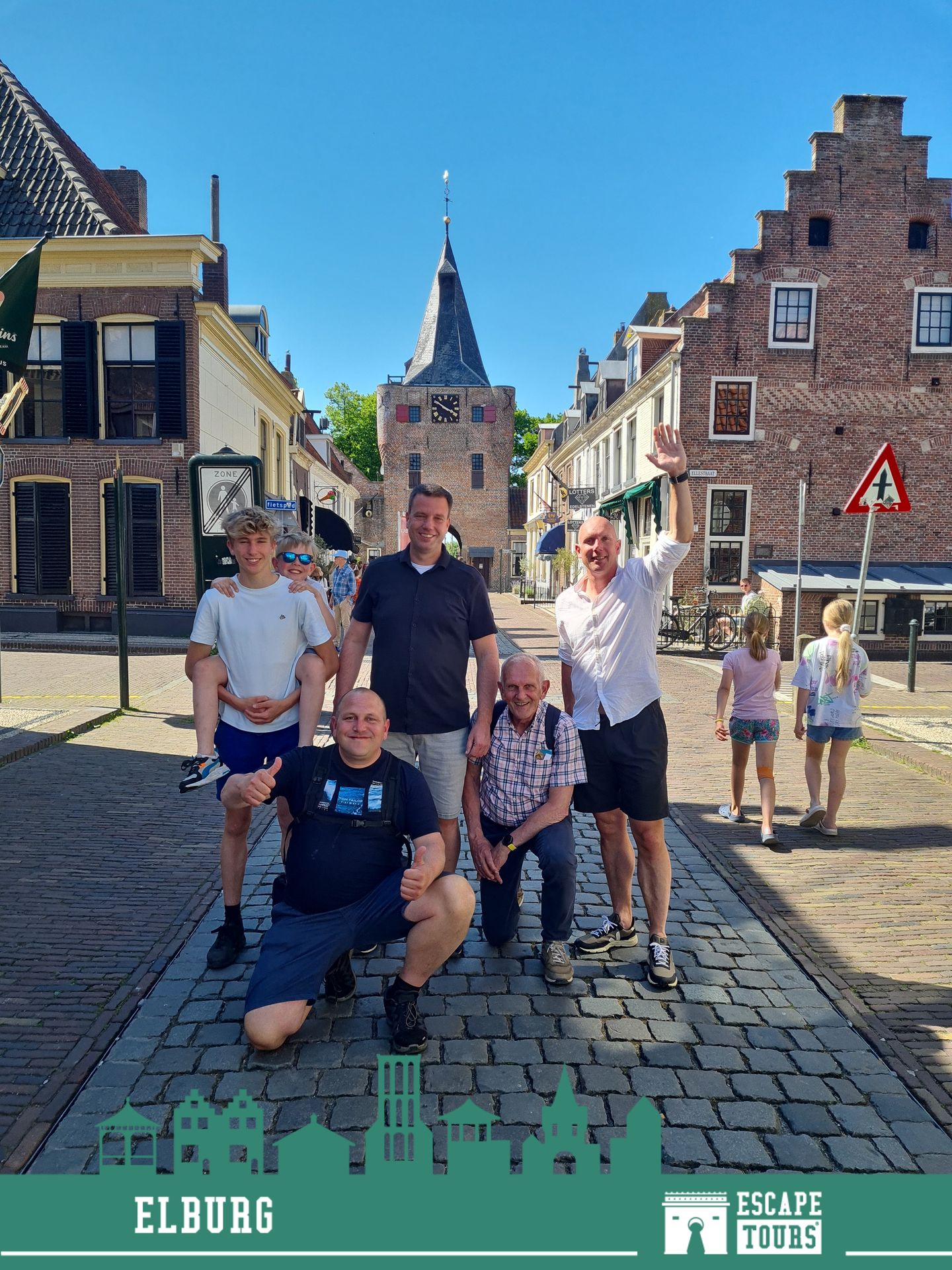 Teamfoto van de boys