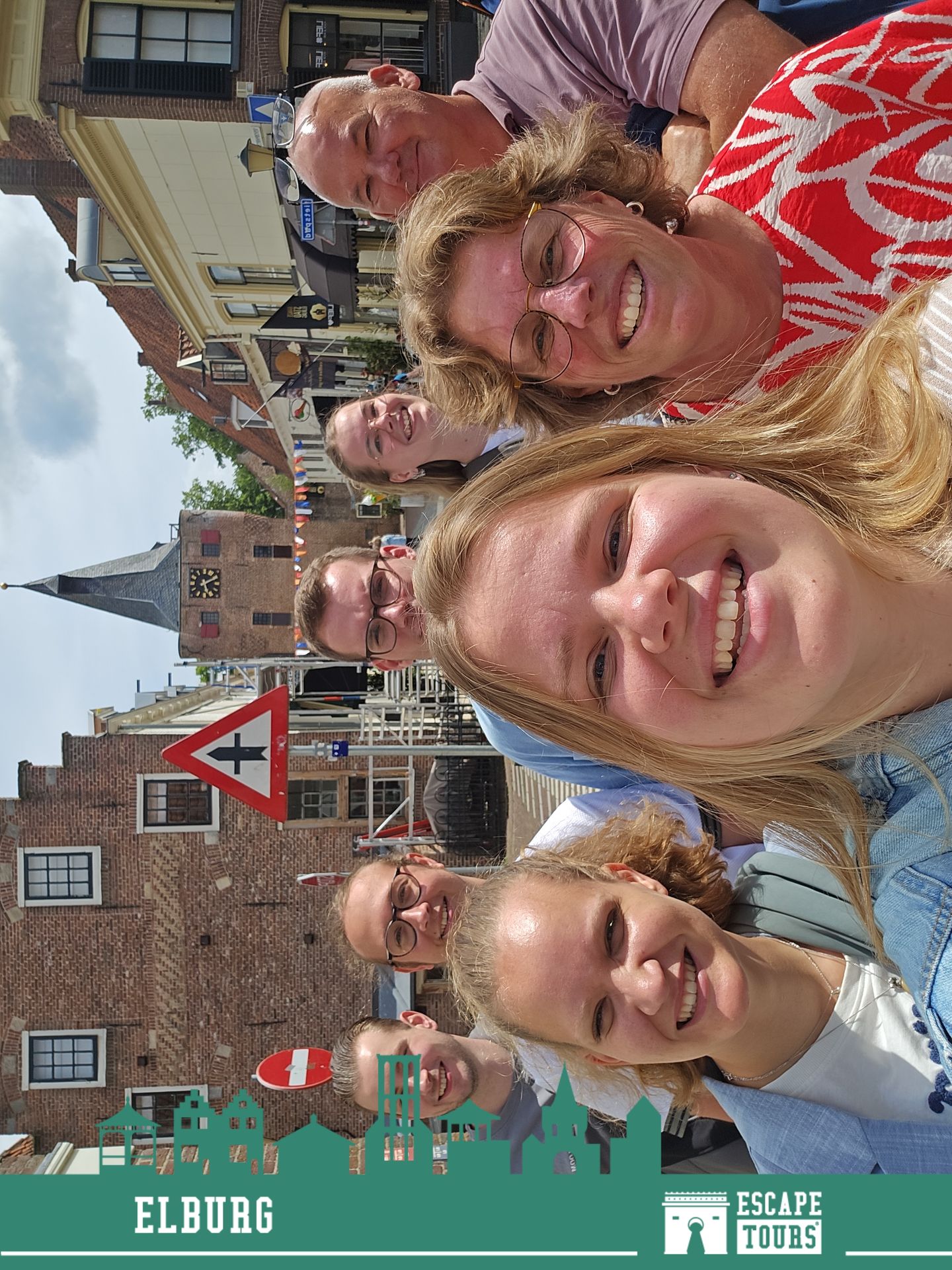 Teamfoto van Uit de hoogte