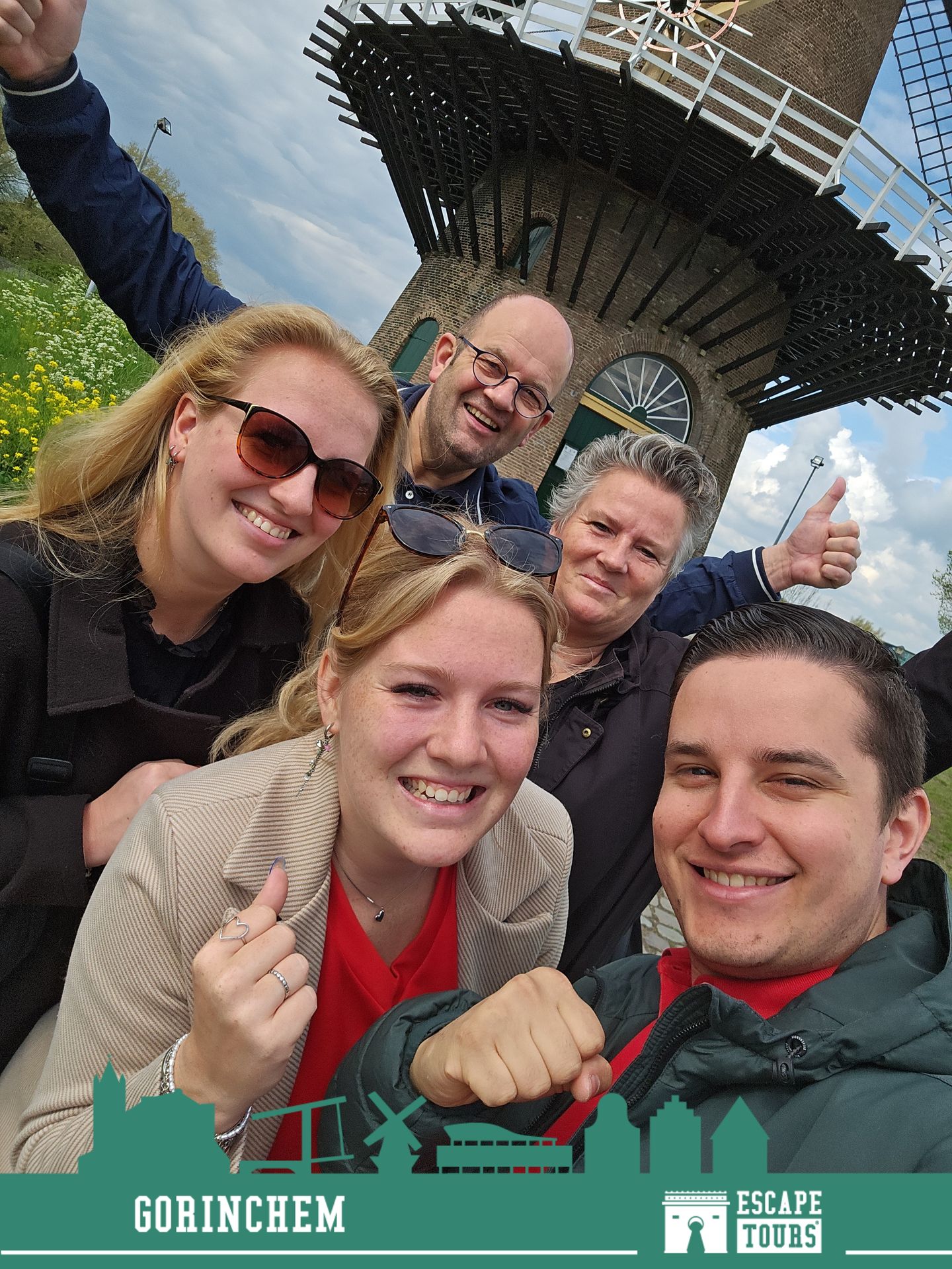 Teamfoto van de slebba&amp;rsquo;s