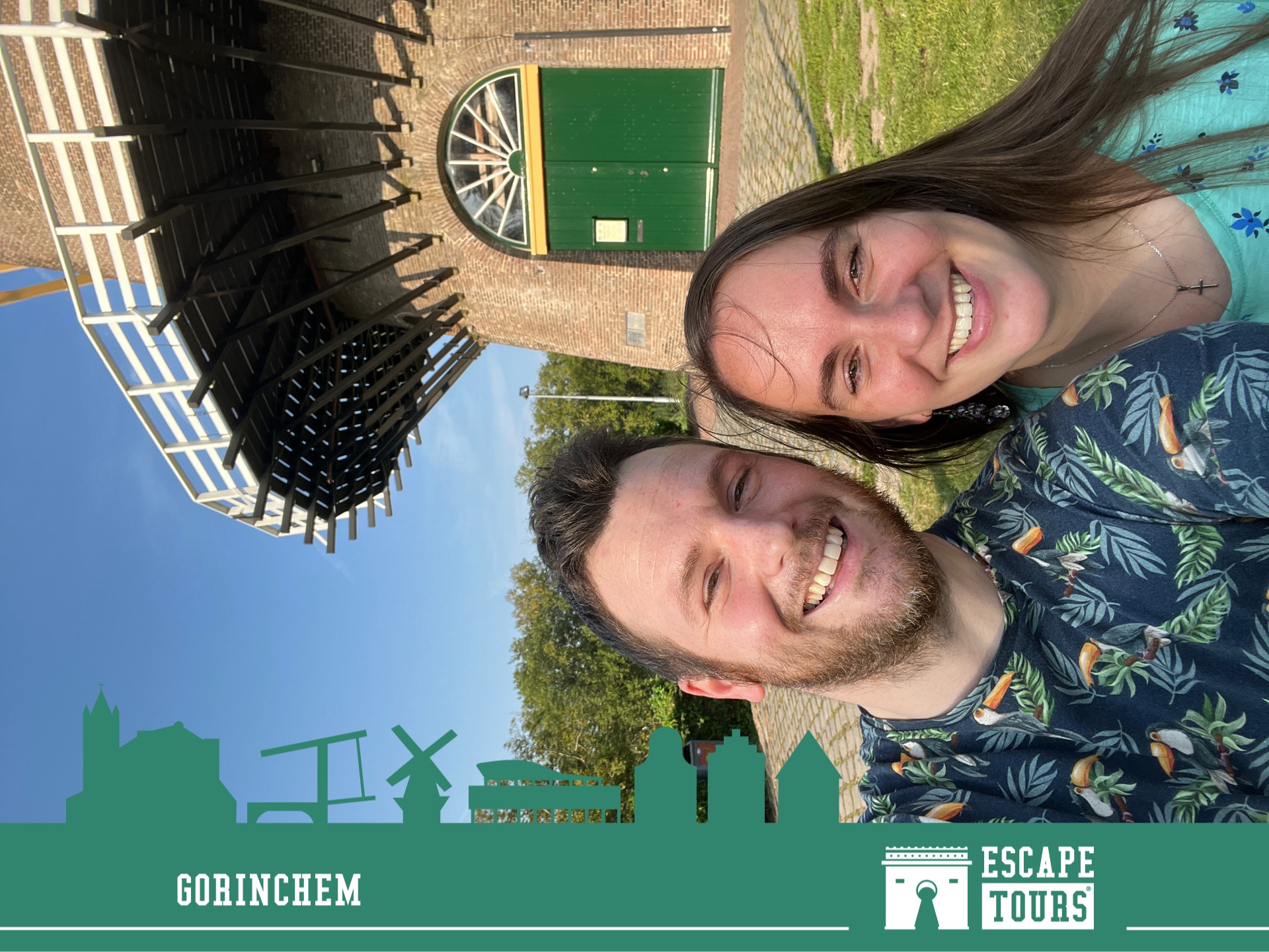 Teamfoto van Louis&amp;Esther