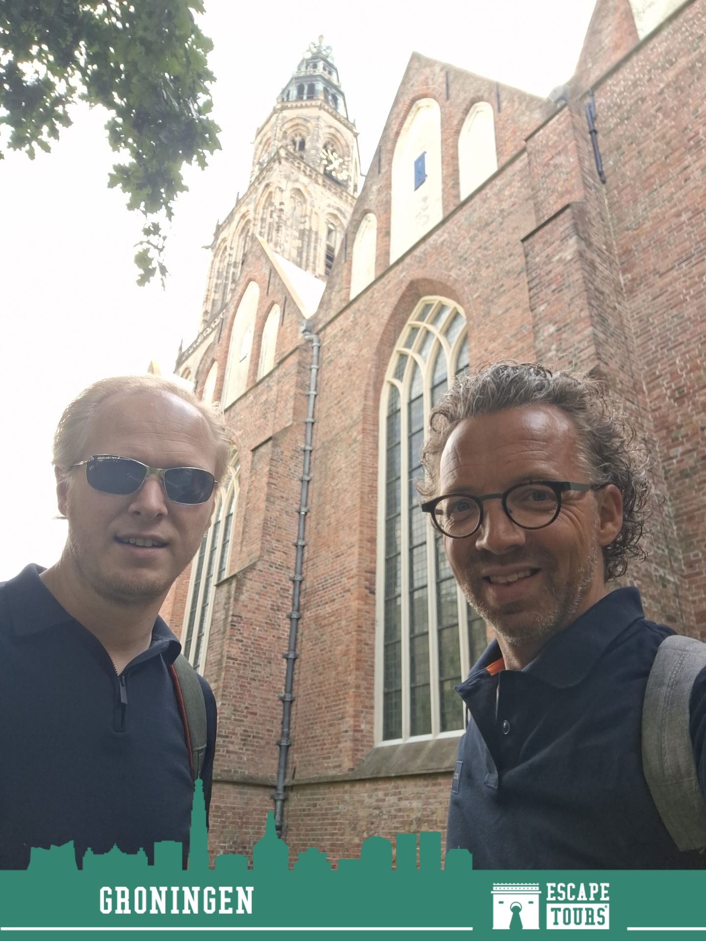 Teamfoto van John &amp; Dicks Bommen