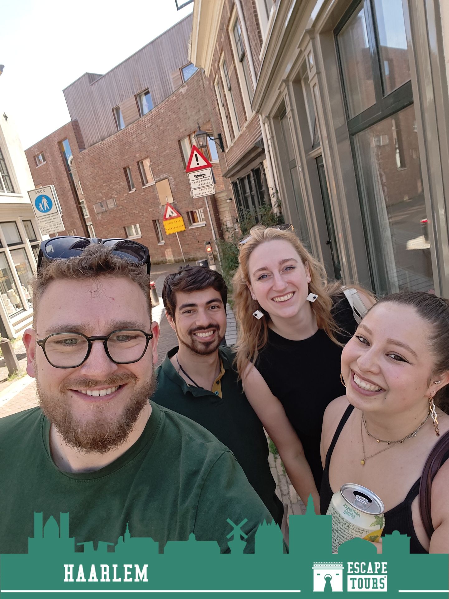 Teamfoto van kalekids