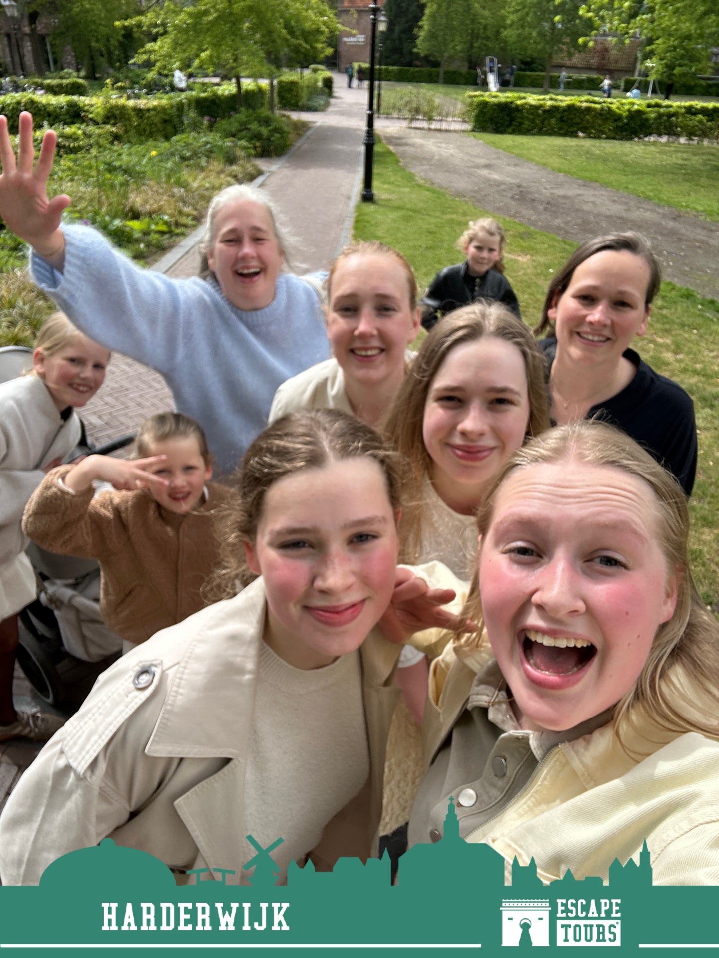 Teamfoto von Girlsss