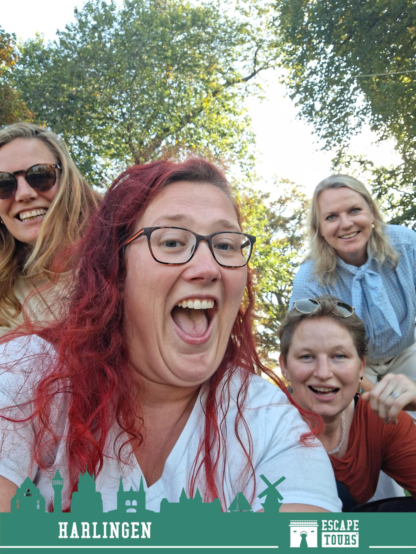 Teamfoto van jut en jul