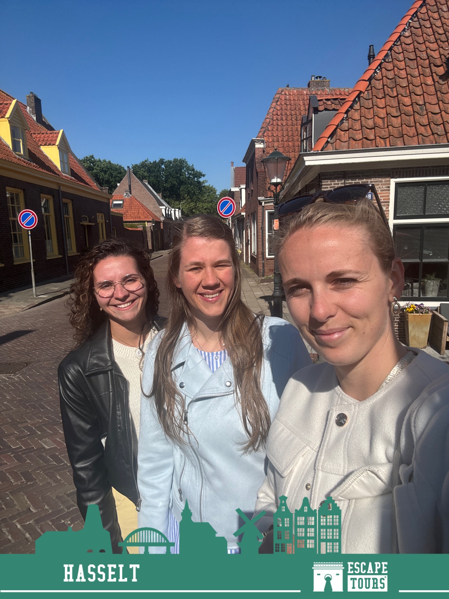 Teamfoto van Schone zusjes