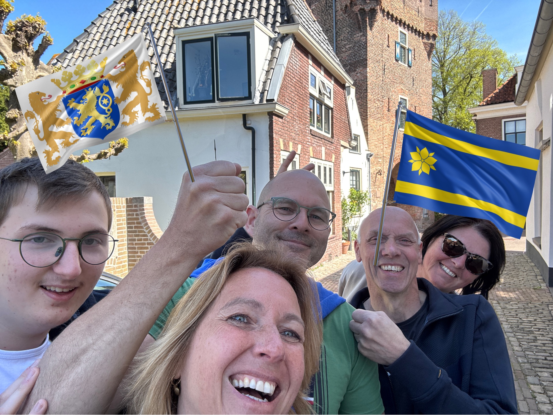Teamfoto van Okimono&rsquo;s