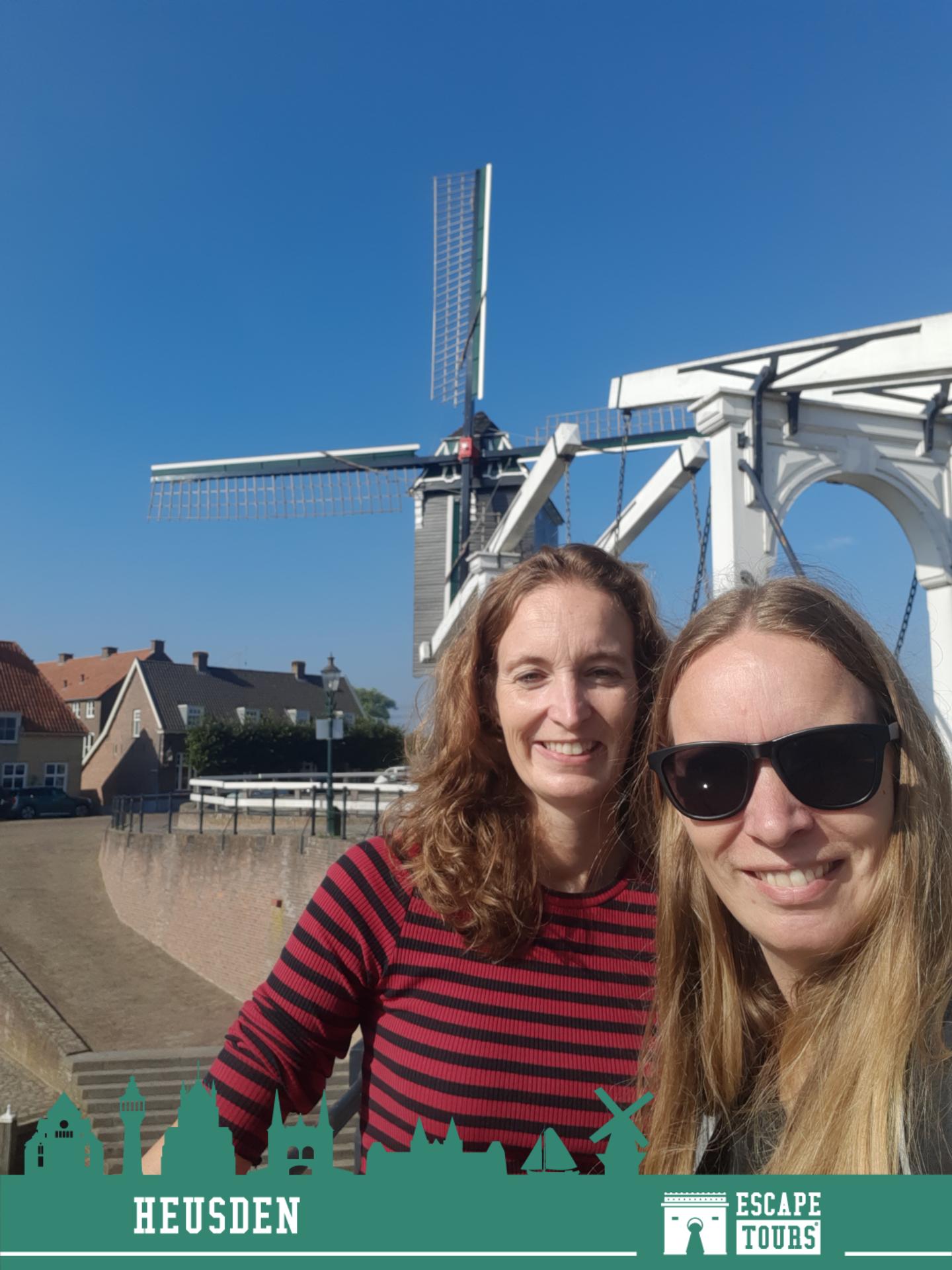Teamfoto van Zus en zusje