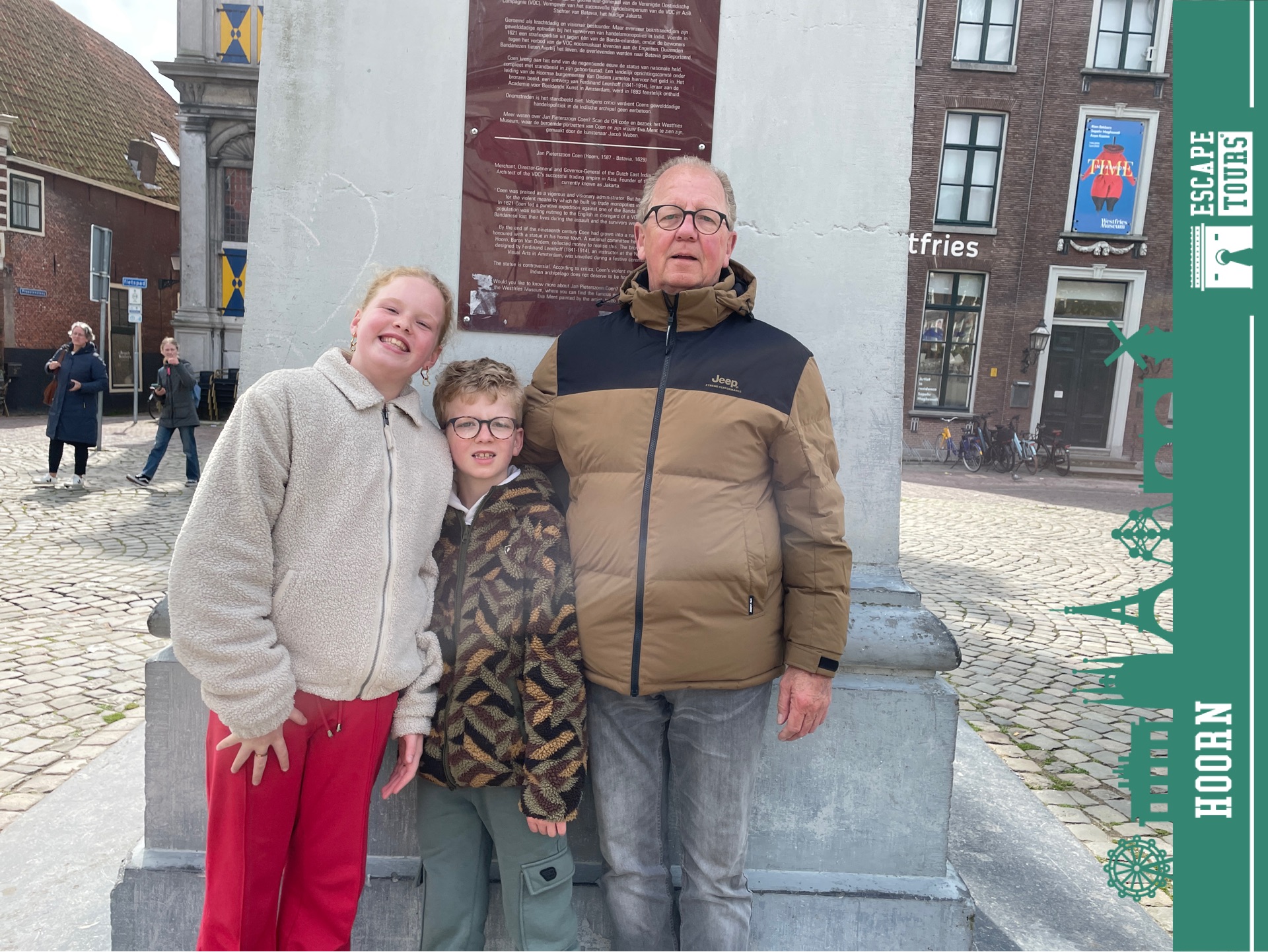 Teamfoto van De strijders