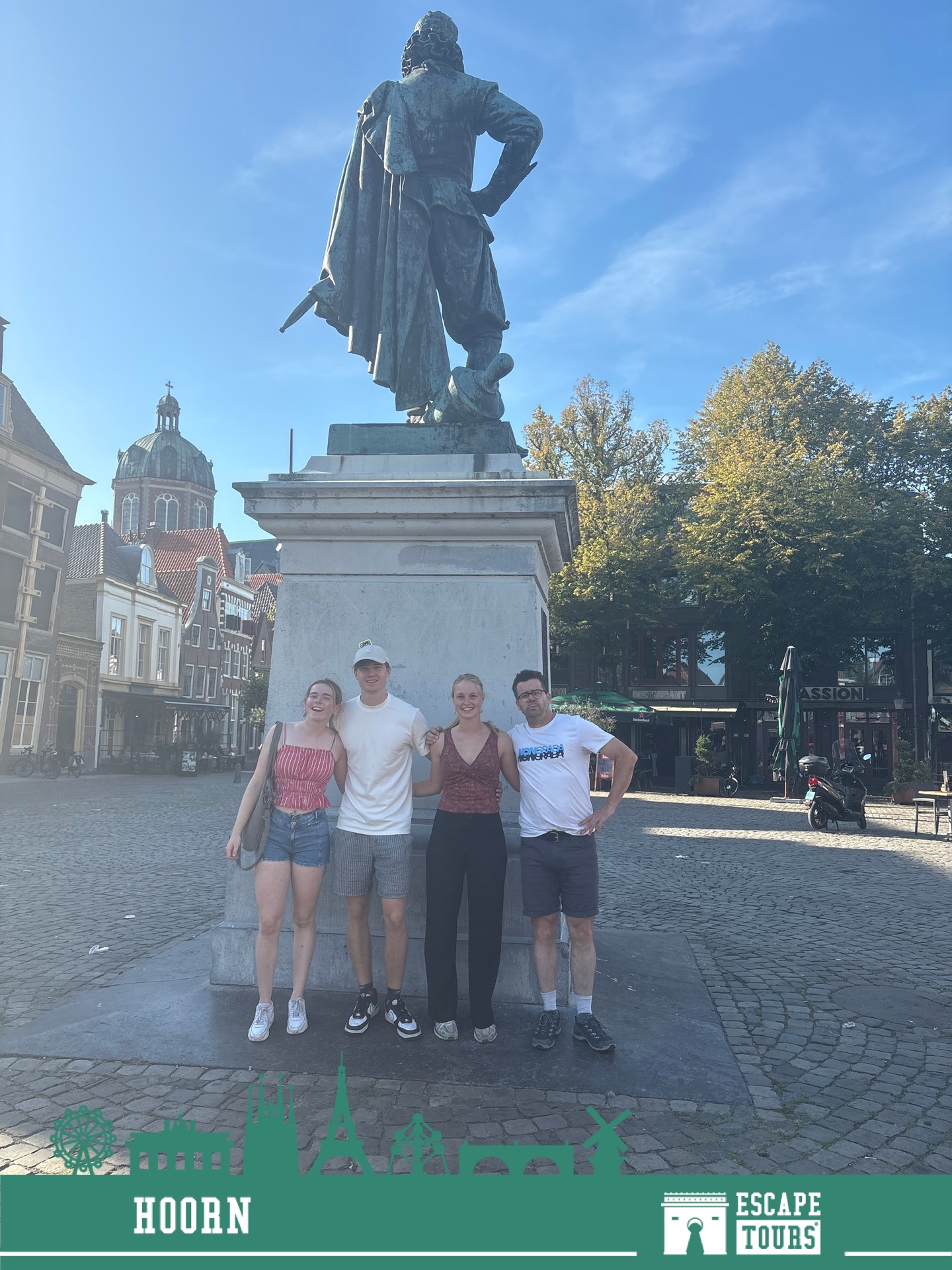Teamfoto van Rennen met de Beentjes