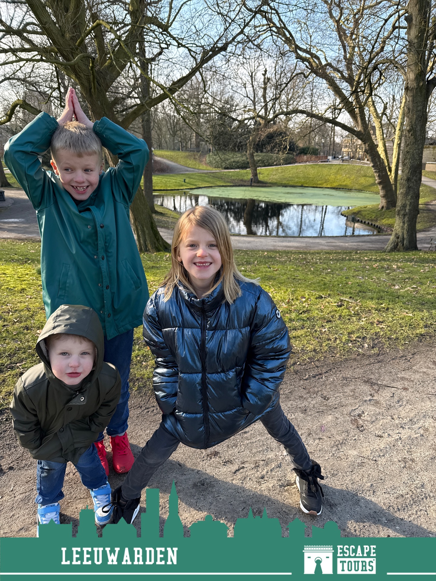 Teamfoto van Team Campen