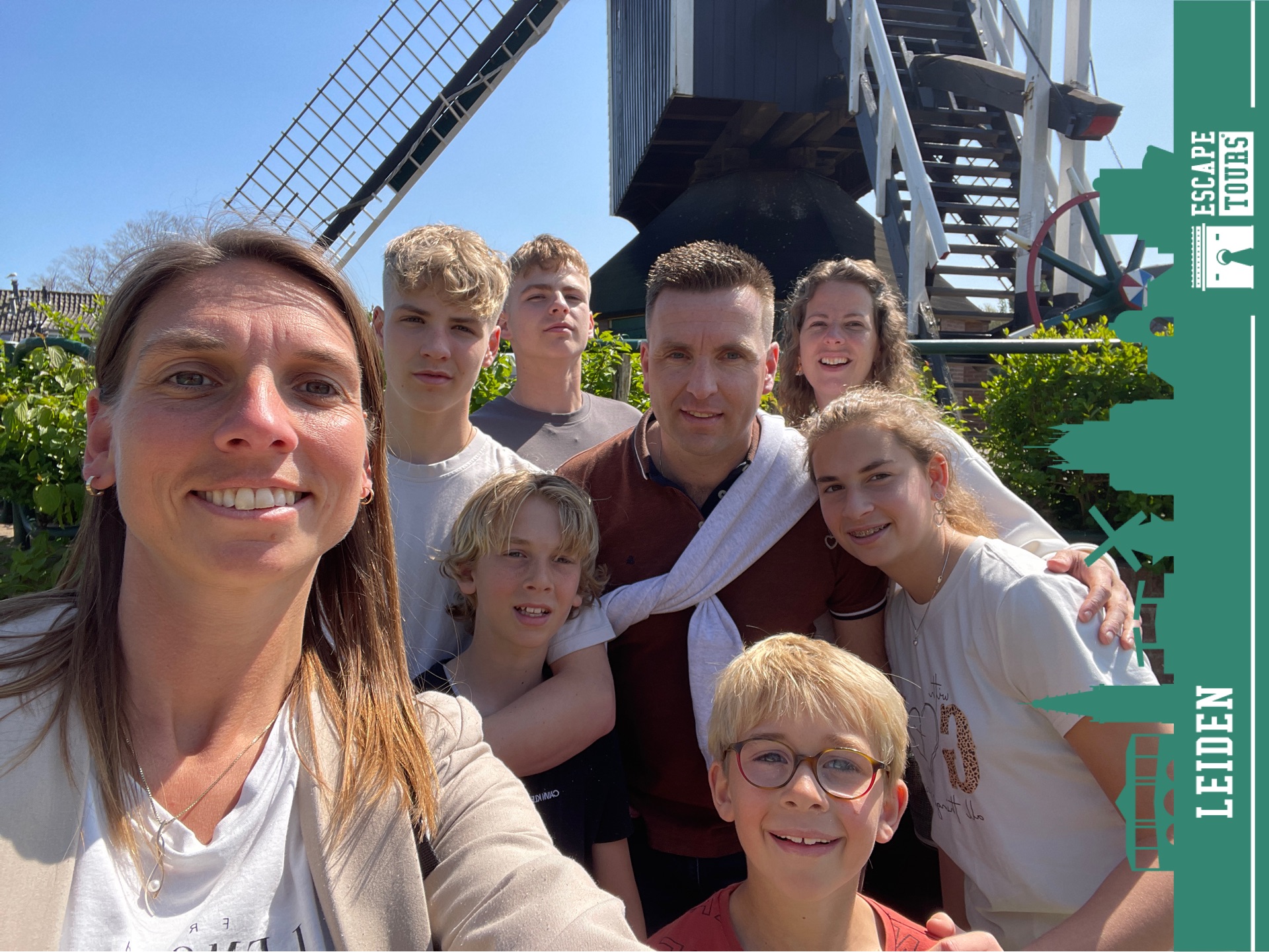 Teamfoto van De uien