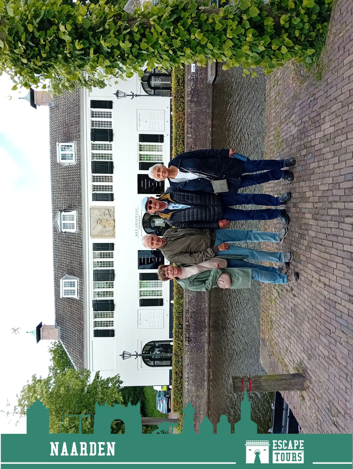 Teamfoto van rietvelt