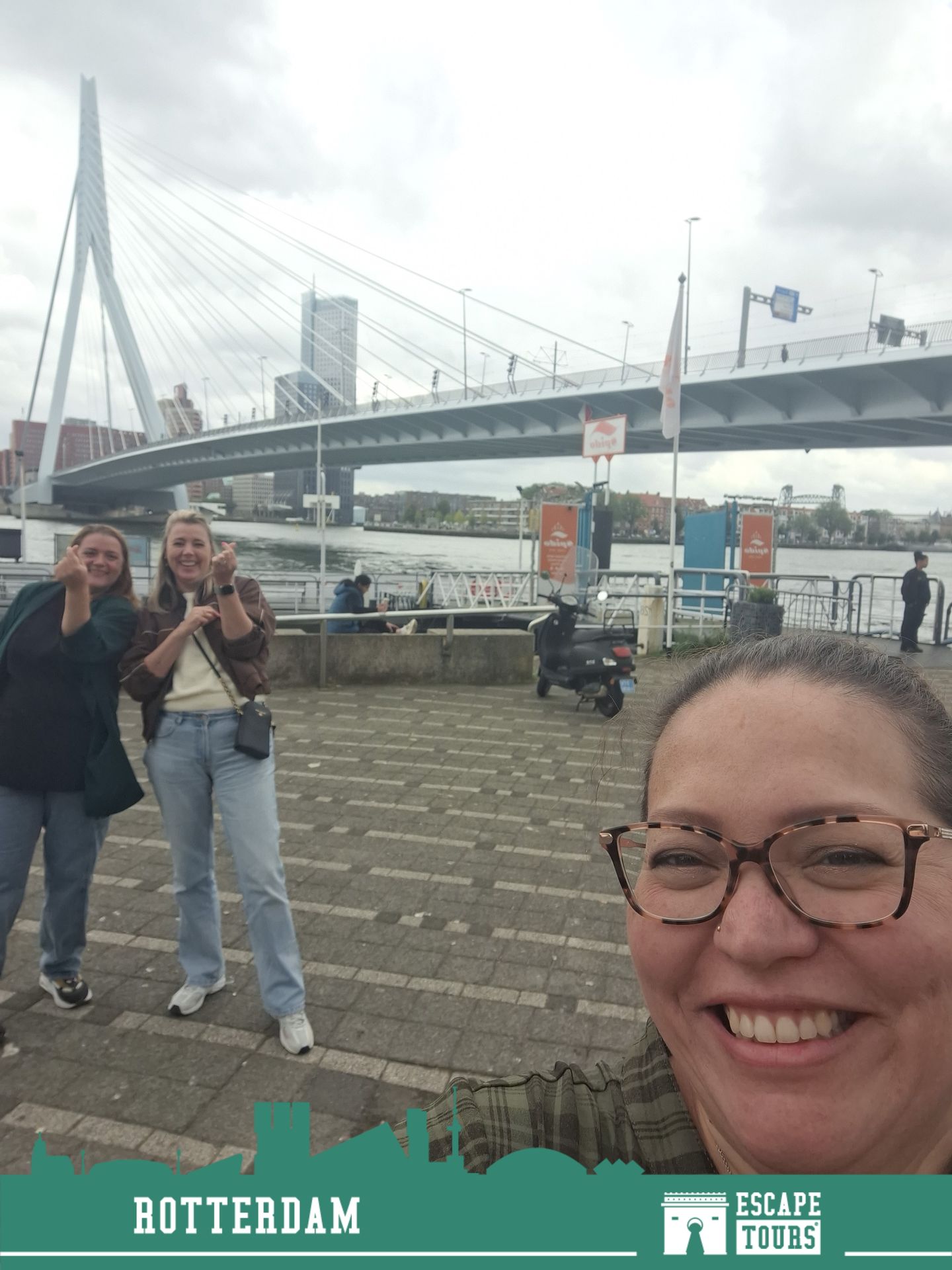 Teamfoto van triplex dose