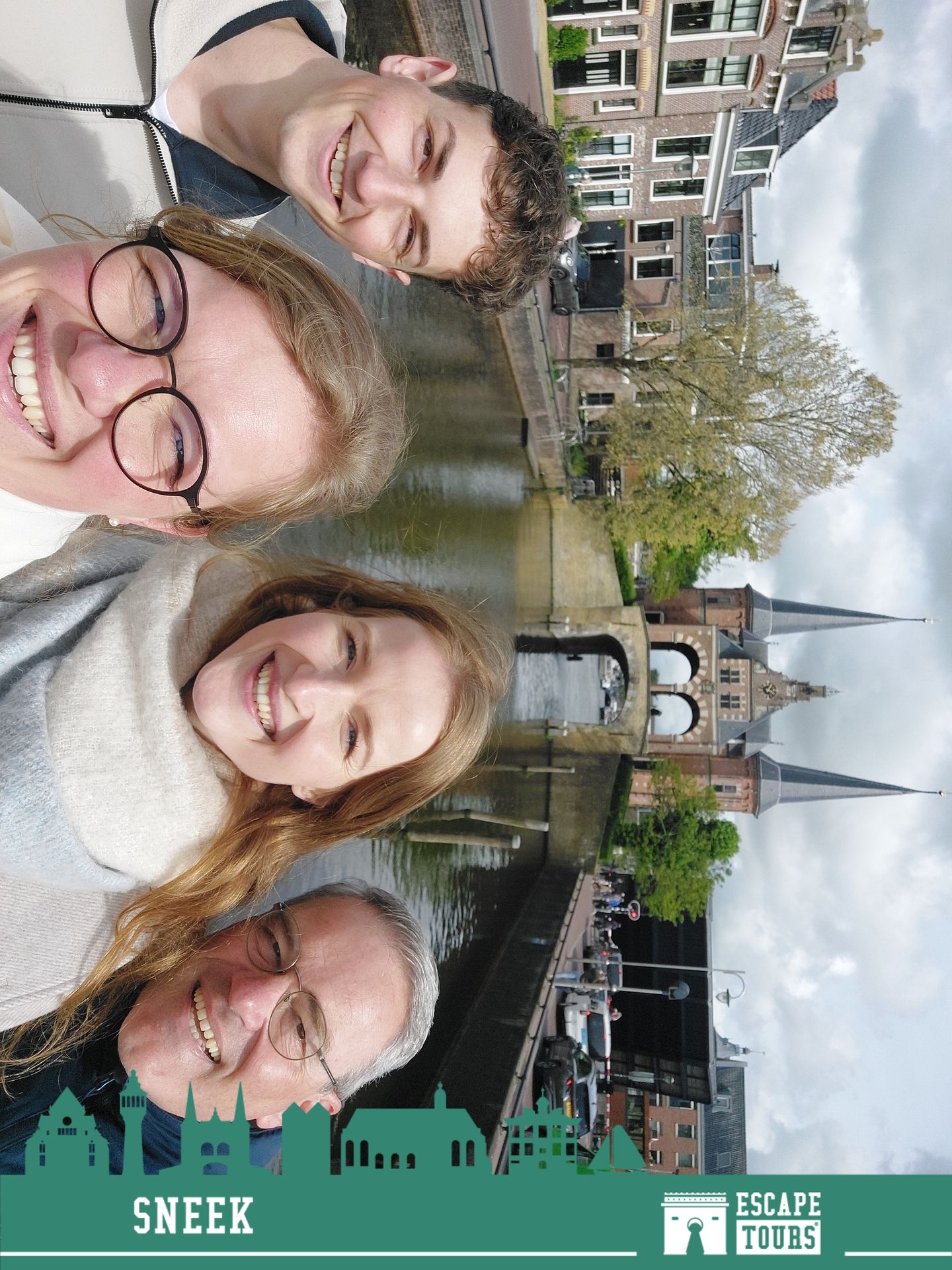 Teamfoto van Hofstede winnaar