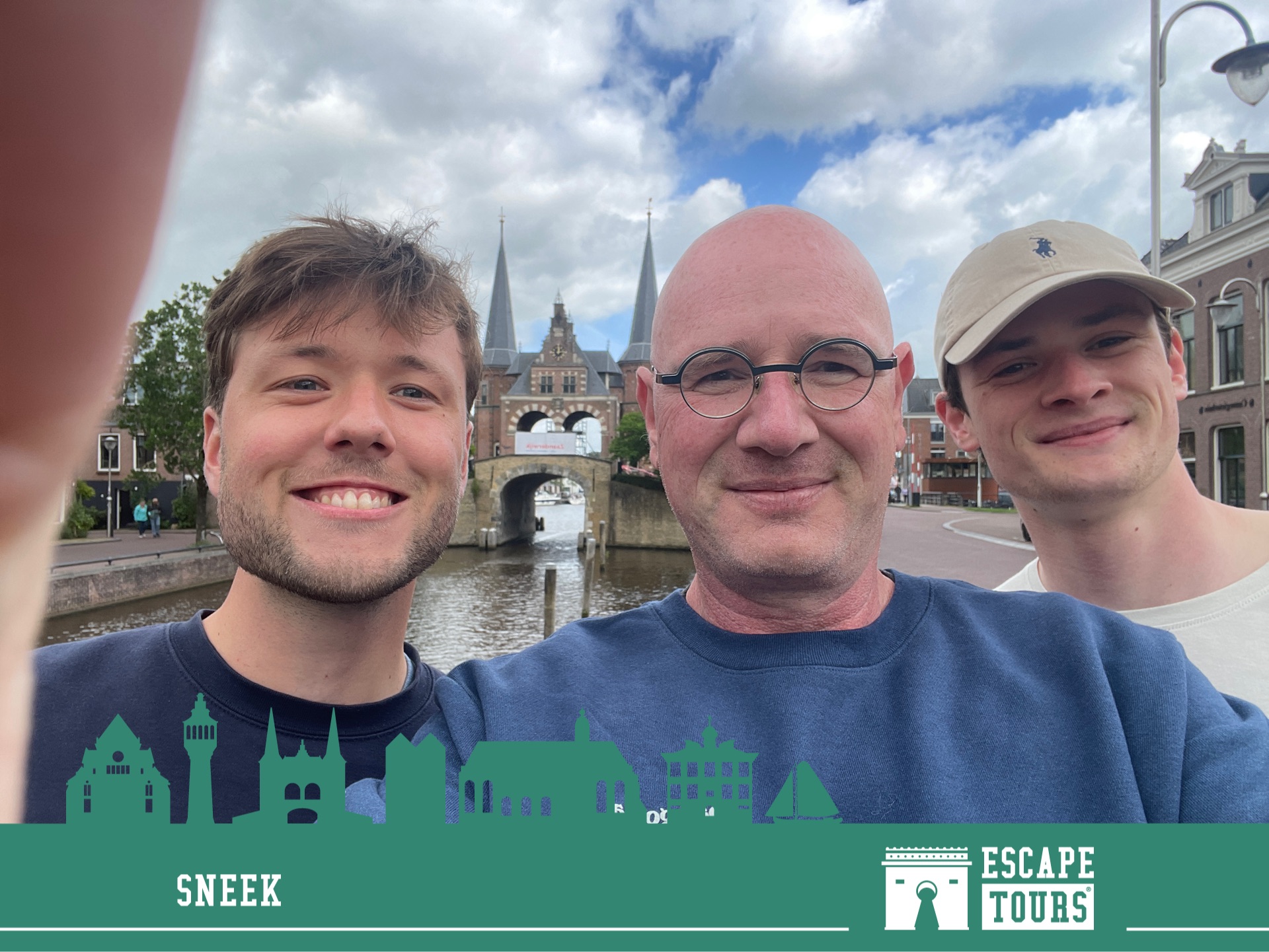 Teamfoto van Geen oprechte friezen