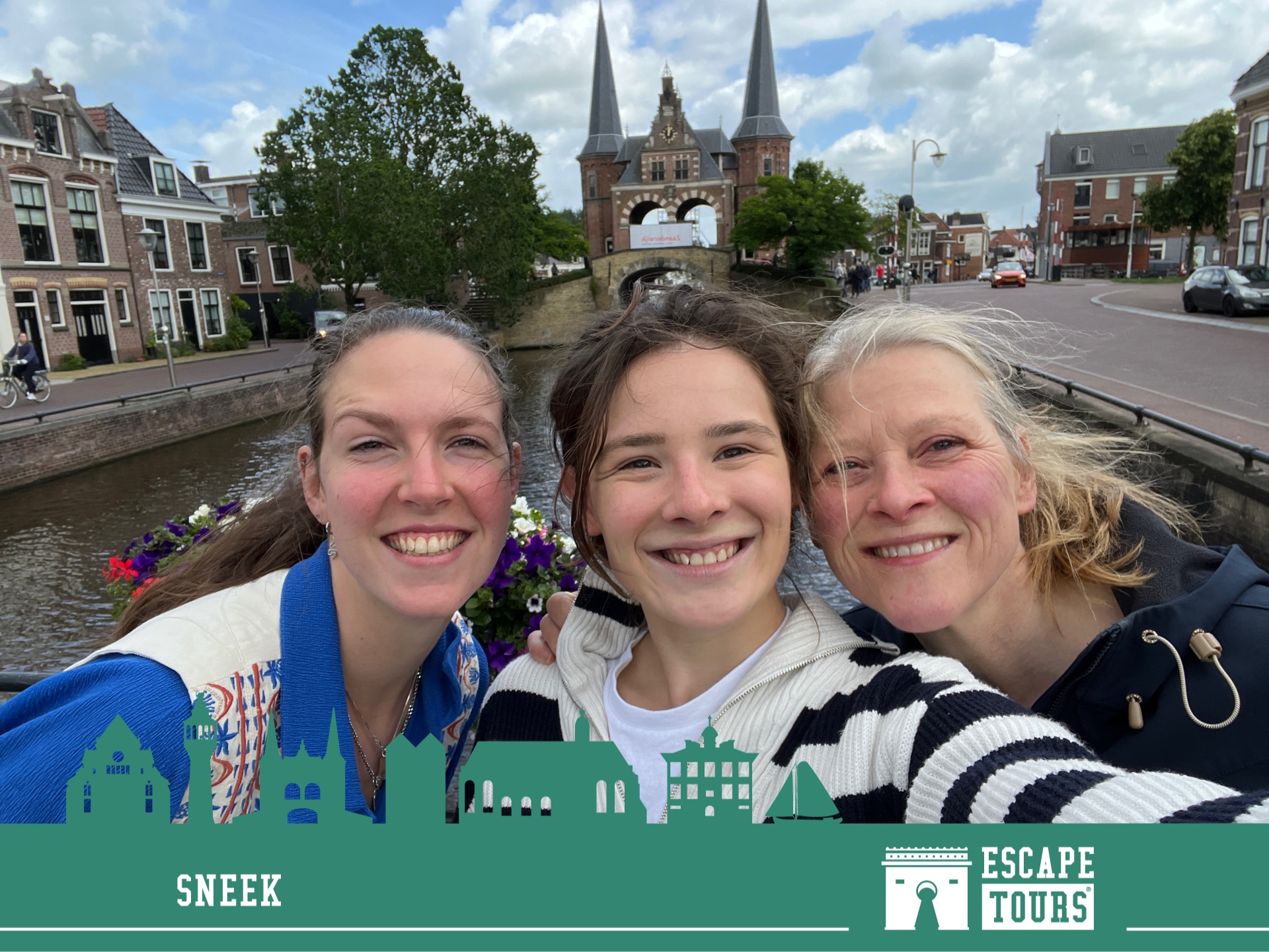 Teamfoto van Jikkes girls