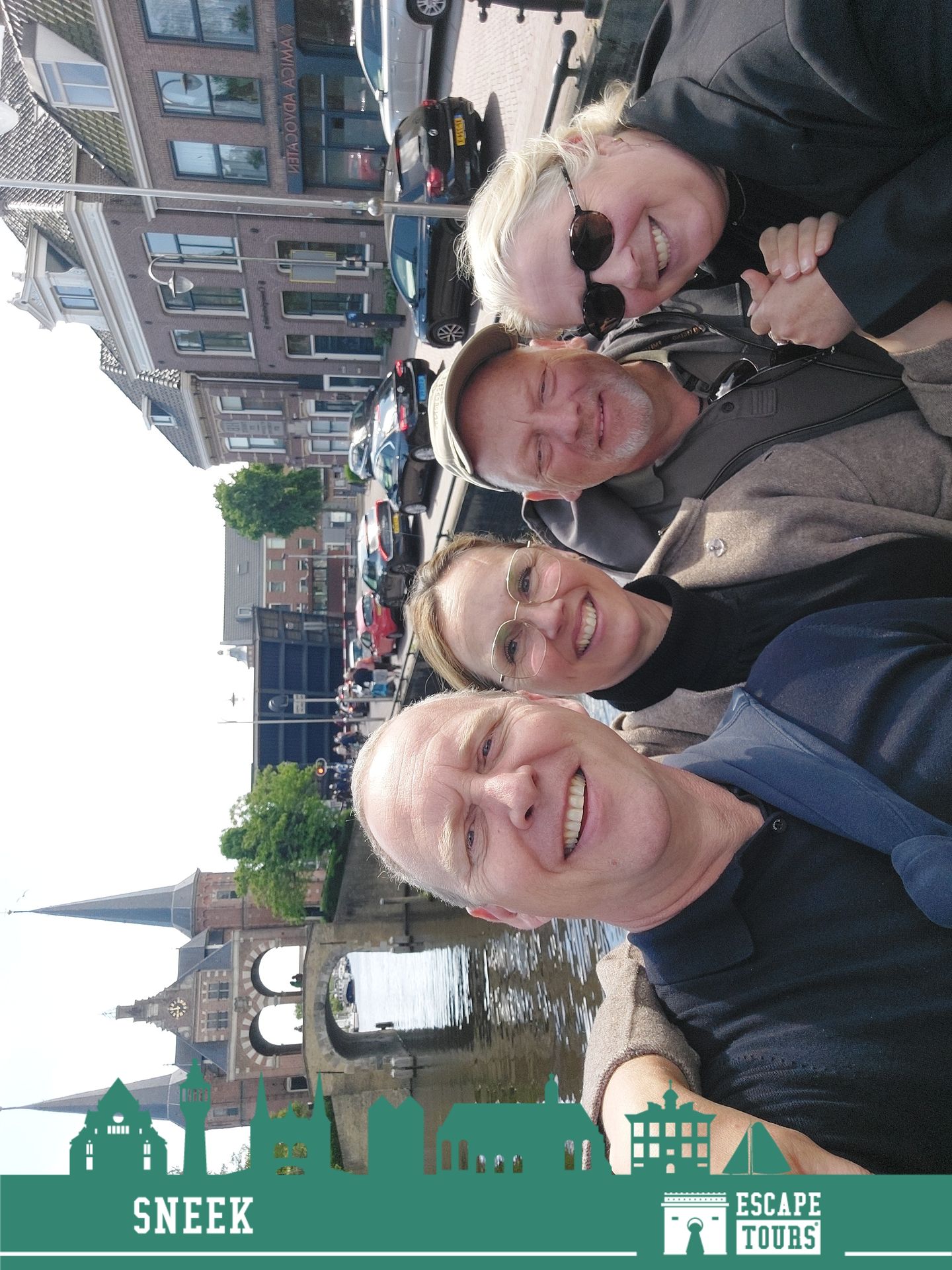 Teamfoto van zwartemmen