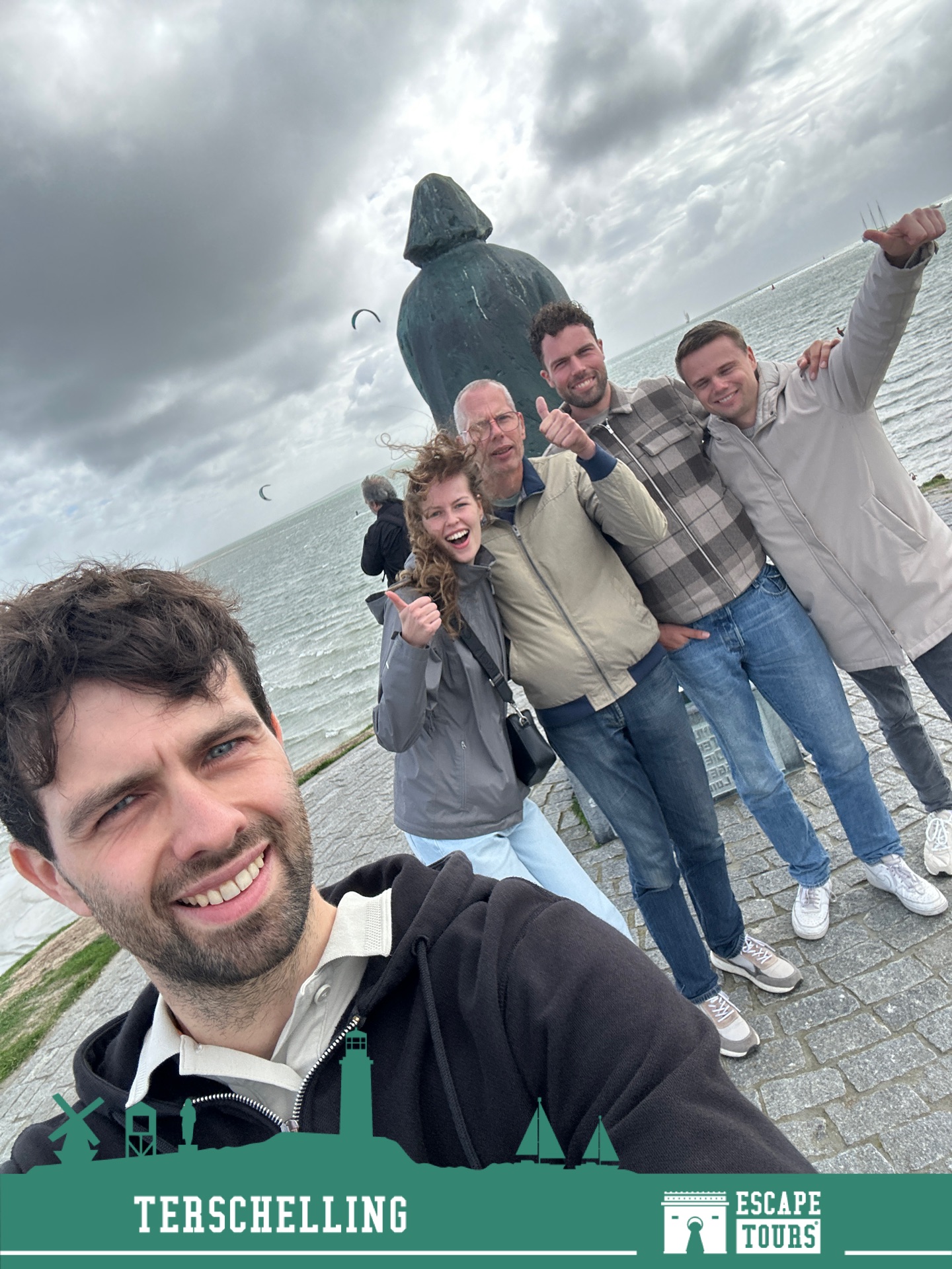 Teamfoto van Texel