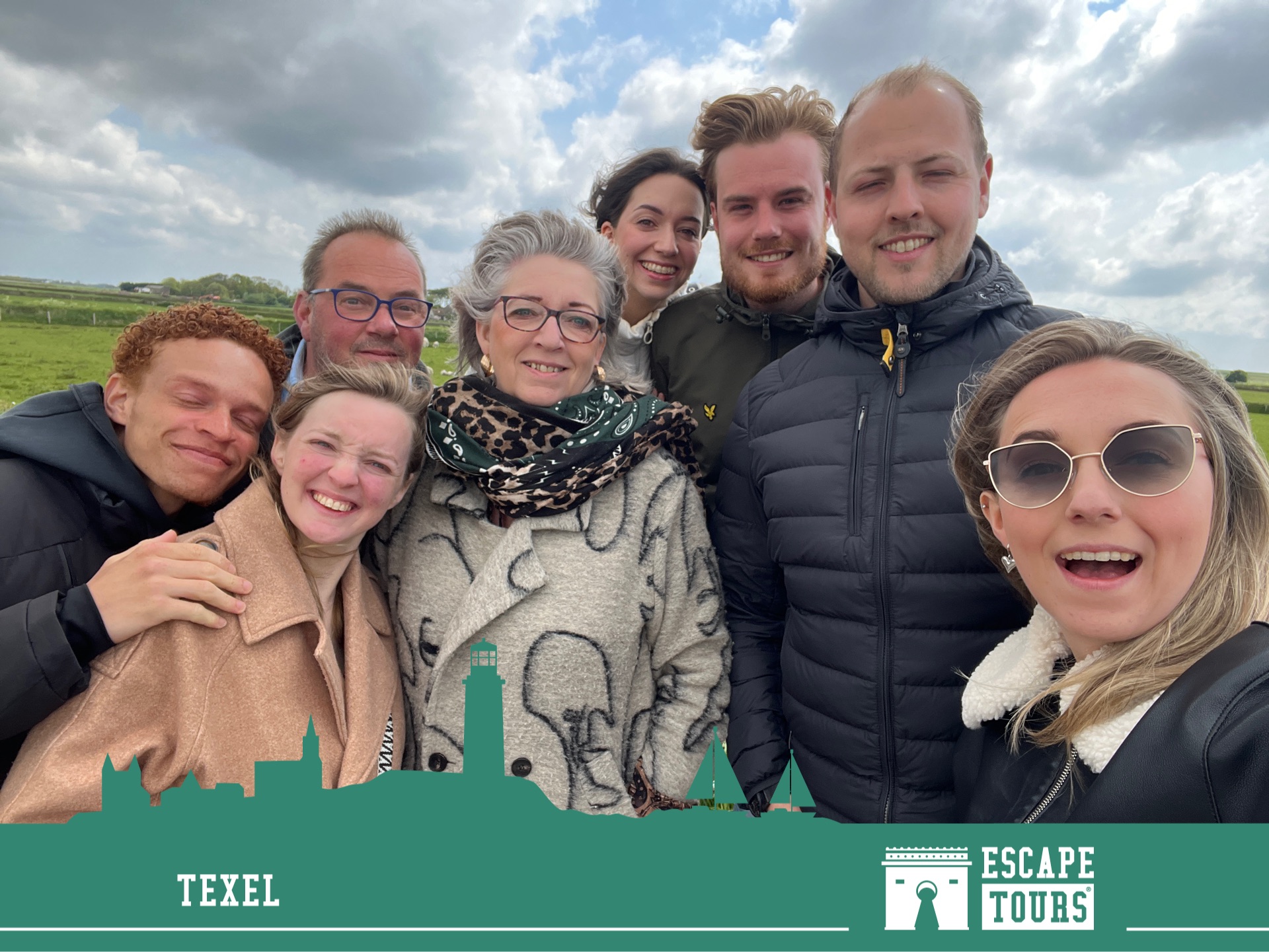 Teamfoto van De Scheertjes