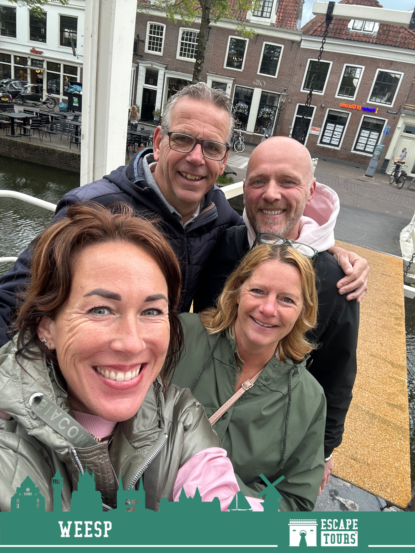 Teamfoto van Team de Weesper Moppies