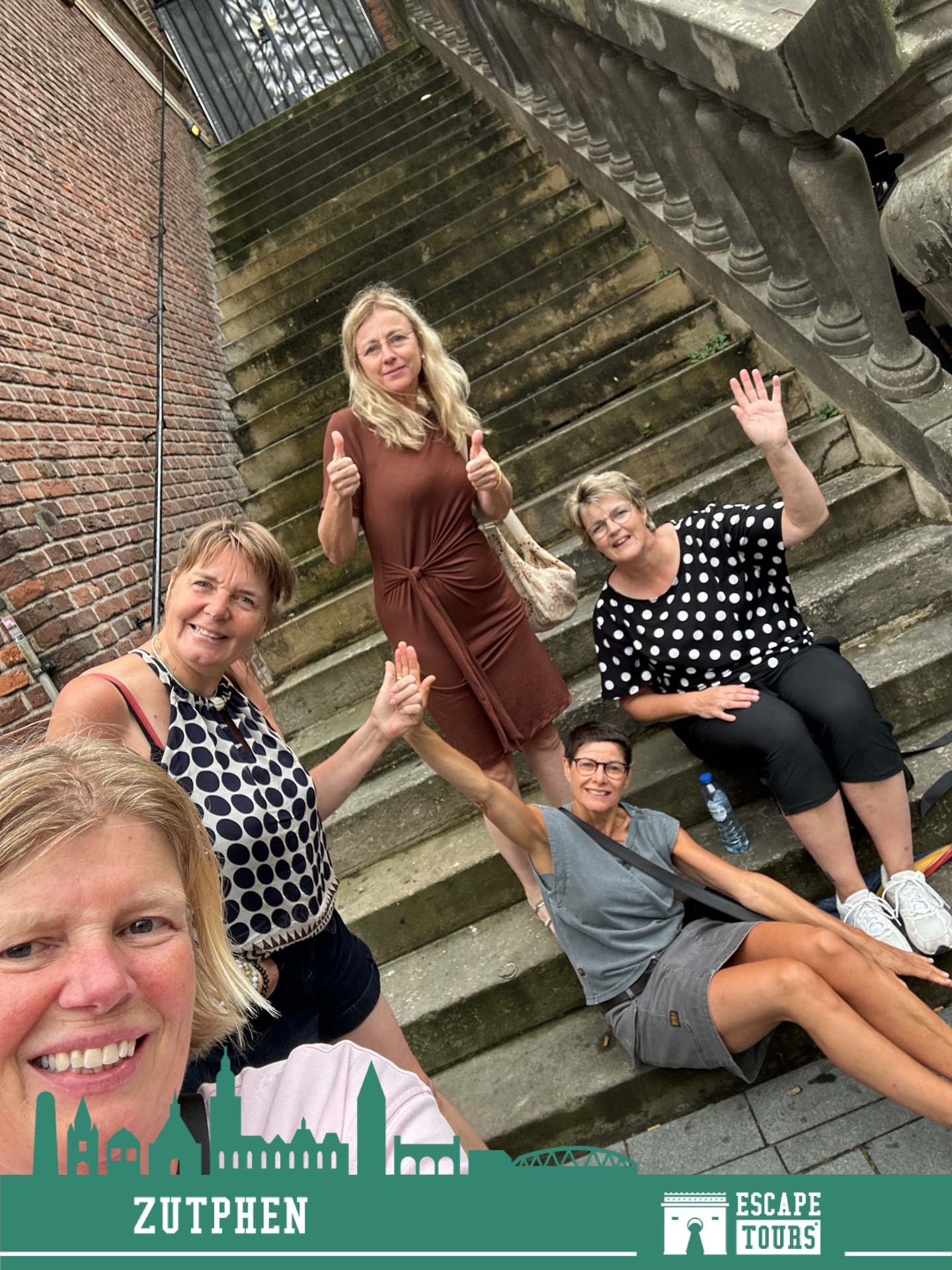 Mannschaftsfoto der Golden Girls