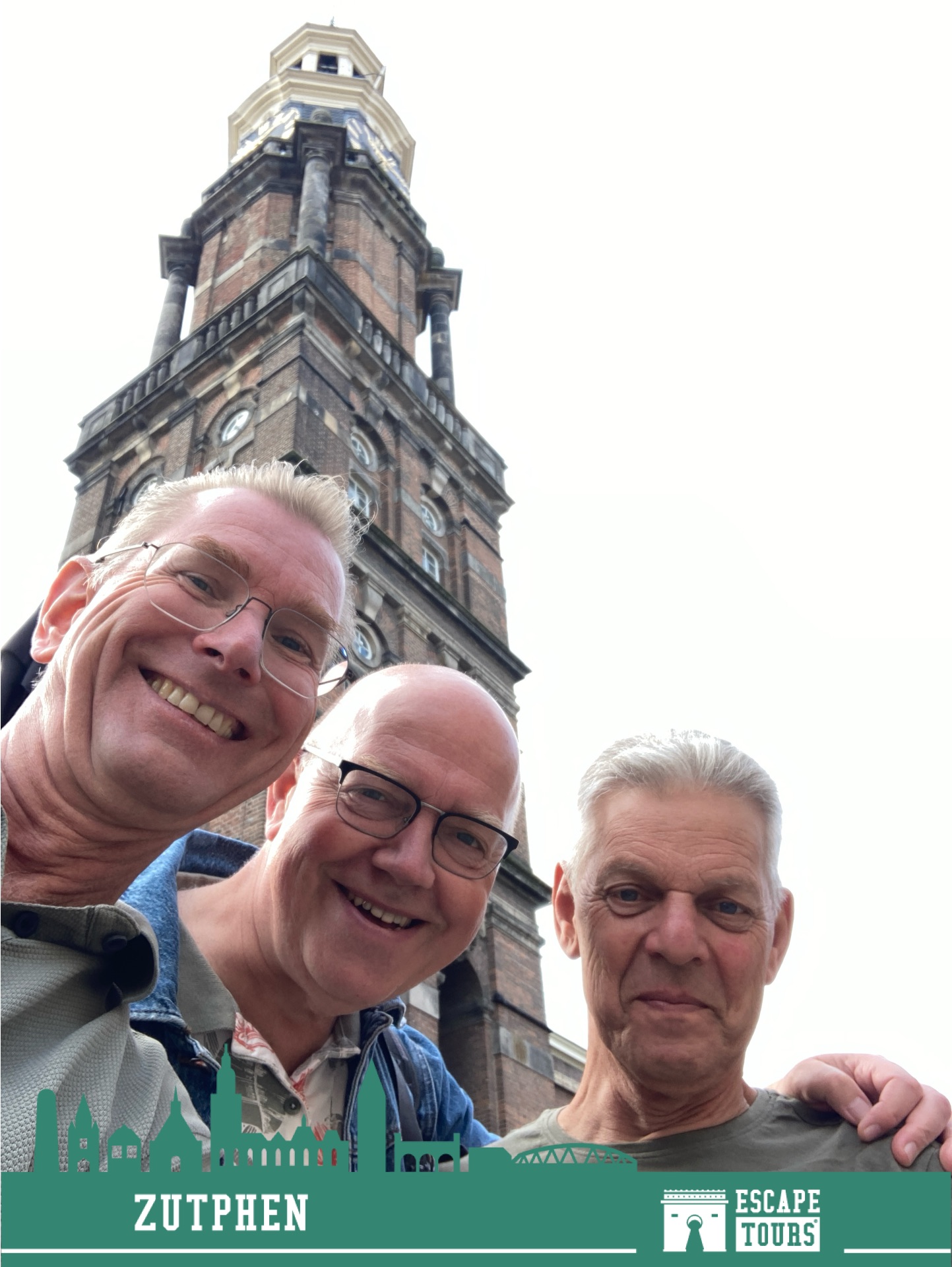 Teamfoto van De mannen