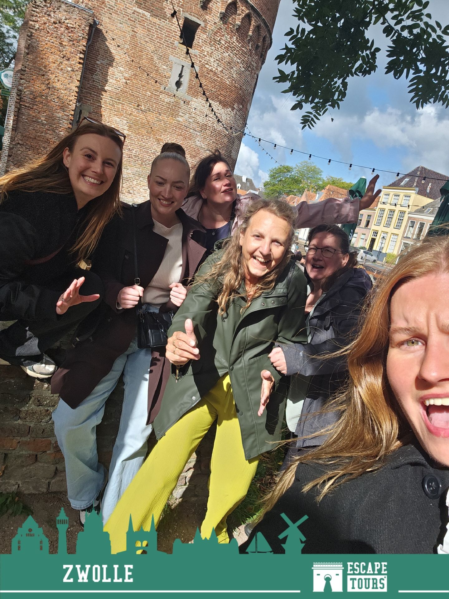 Teamfoto van De 6