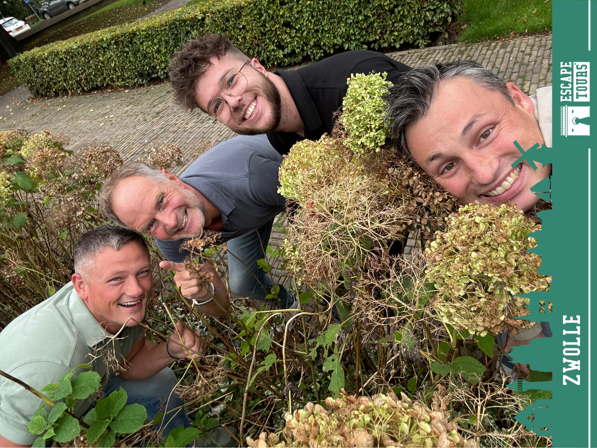 Teamfoto van Winnaars van de vorige keer